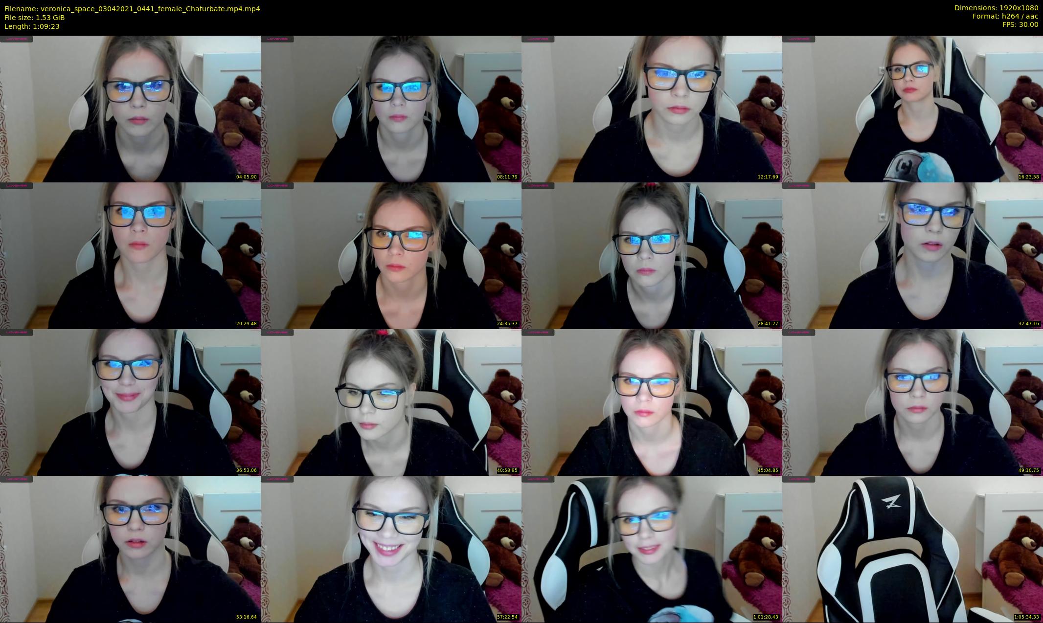 veronica_space — 70 minute Chaturbate female cam show recording, 1080p, Apr 3, 2021