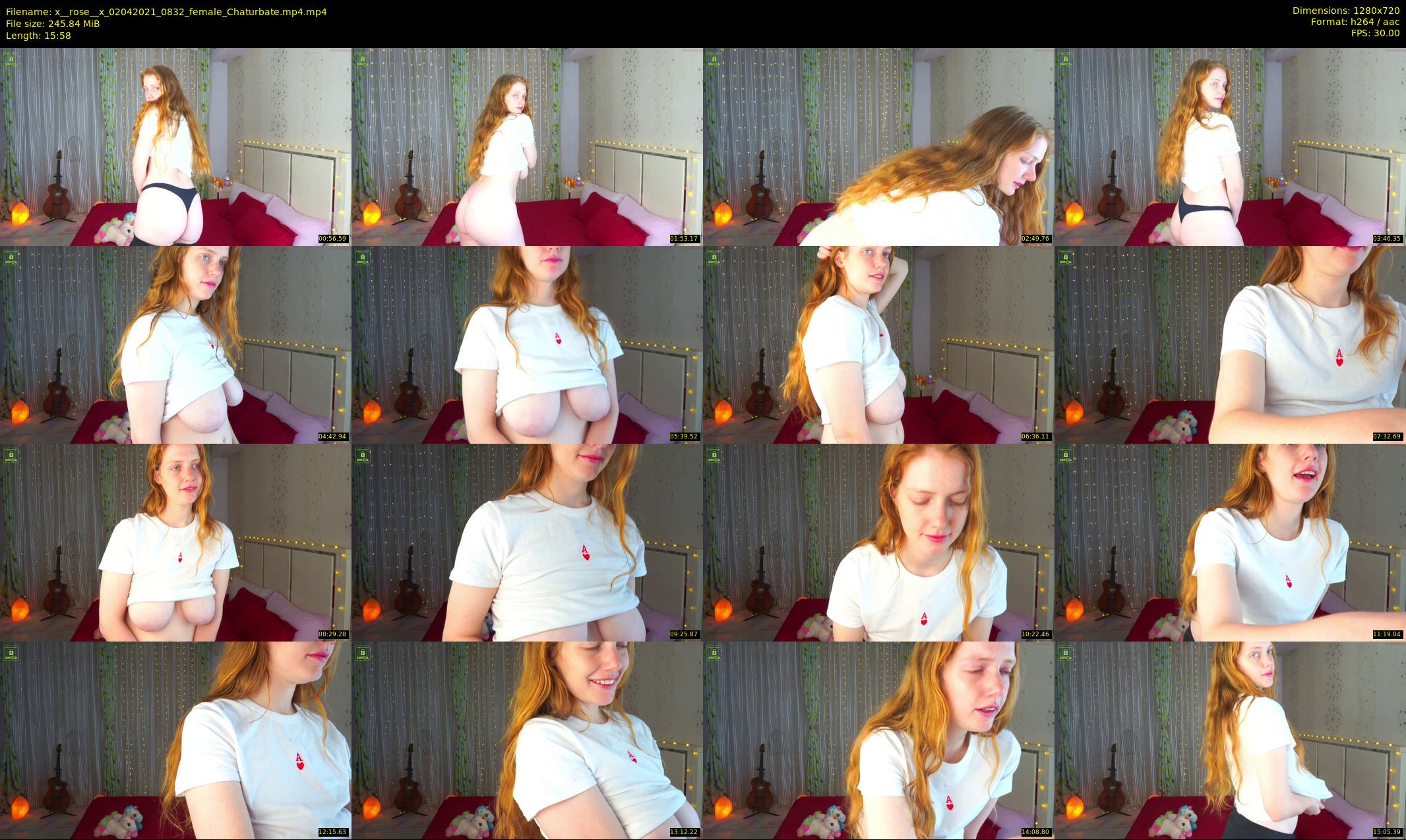 x__rose__x — 16 minute Chaturbate female cam show recording, 720p, Apr 2, 2021