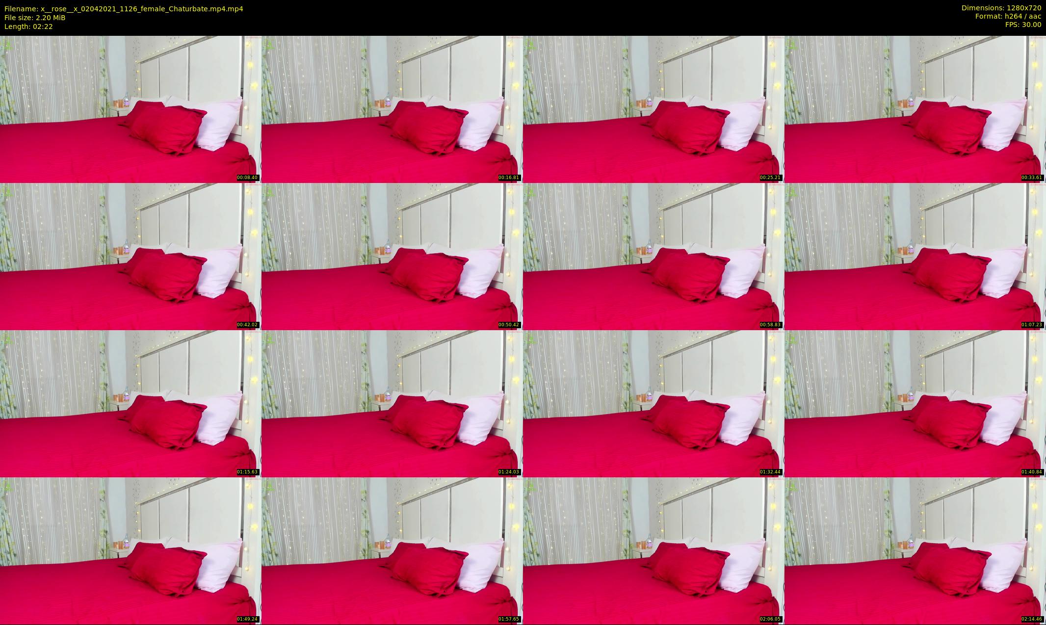 x__rose__x — 3 minute Chaturbate female cam show recording, 720p, Apr 2, 2021