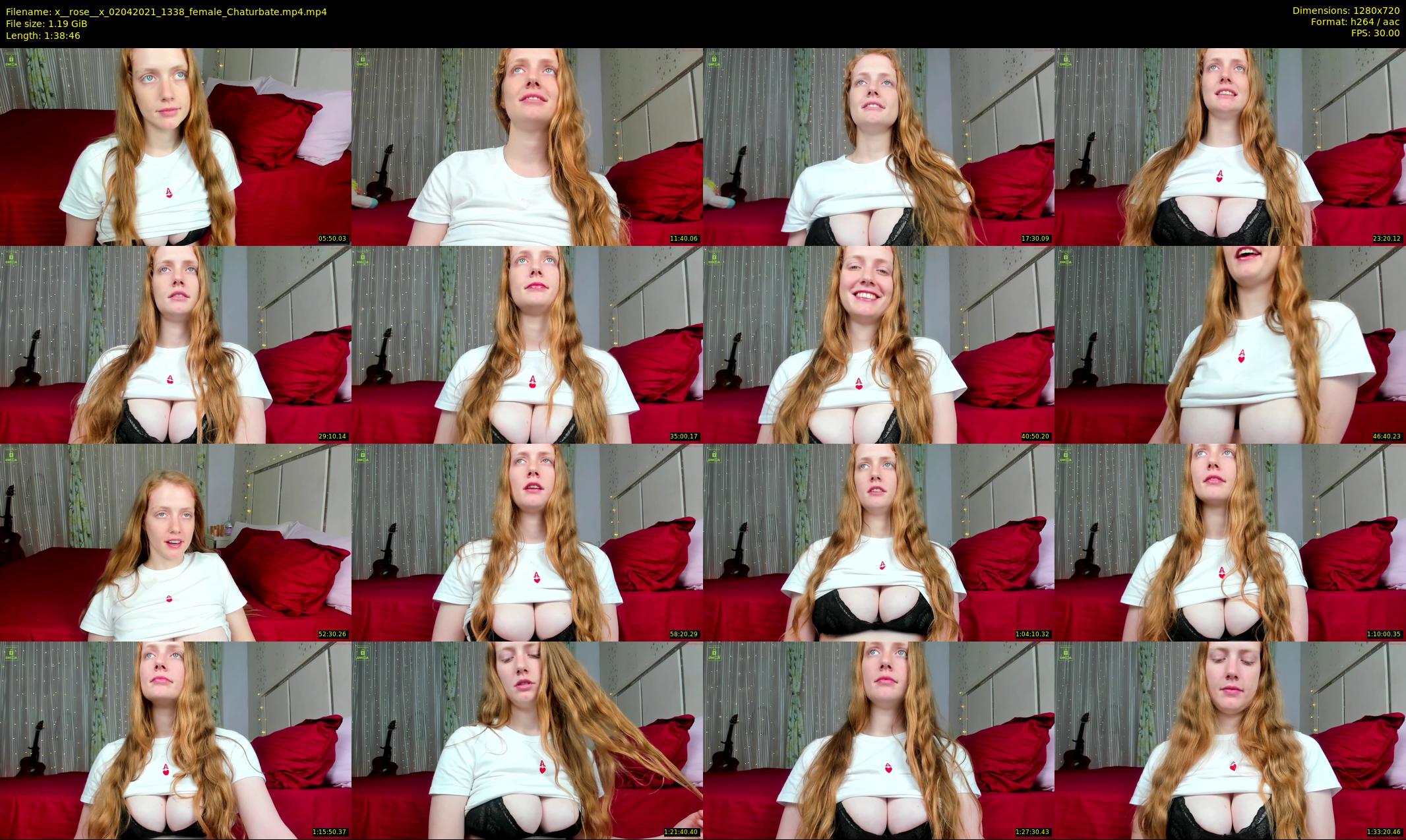 x__rose__x — 99 minute Chaturbate female cam show recording, 720p, Apr 2, 2021