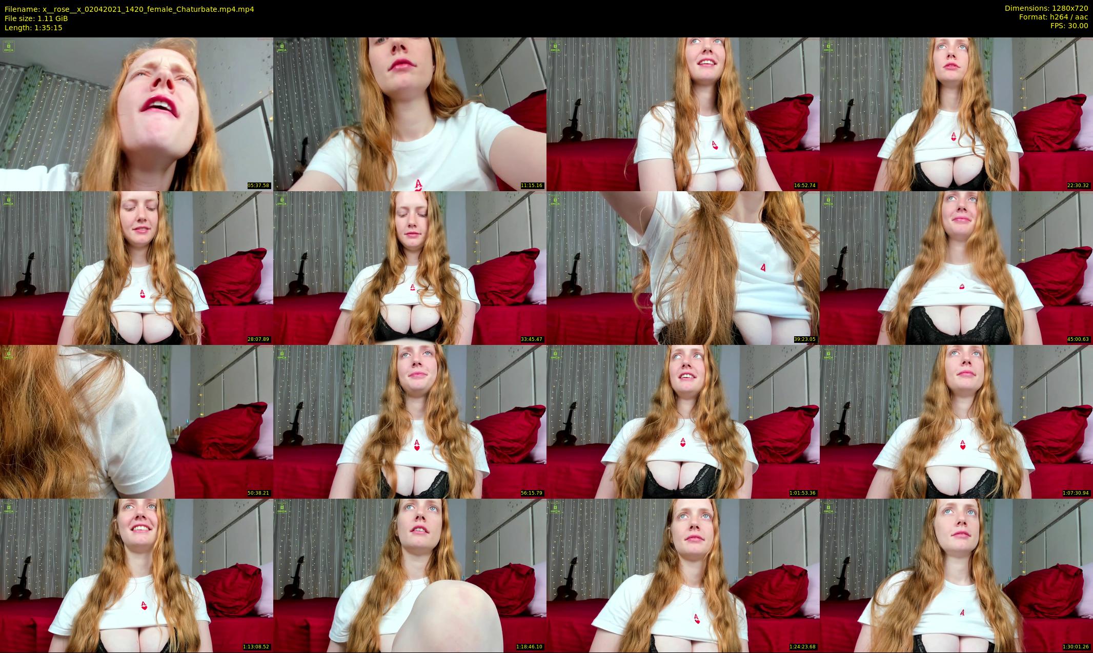 x__rose__x — 96 minute Chaturbate female cam show recording, 720p, Apr 2, 2021