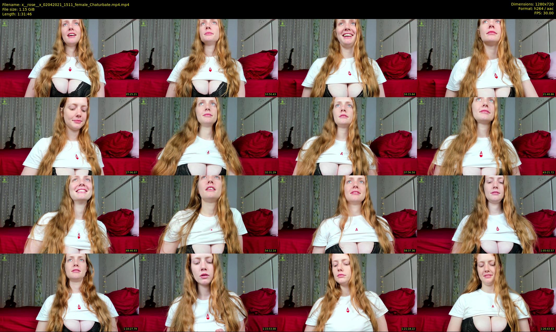 x__rose__x — 92 minute Chaturbate female cam show recording, 720p, Apr 2, 2021