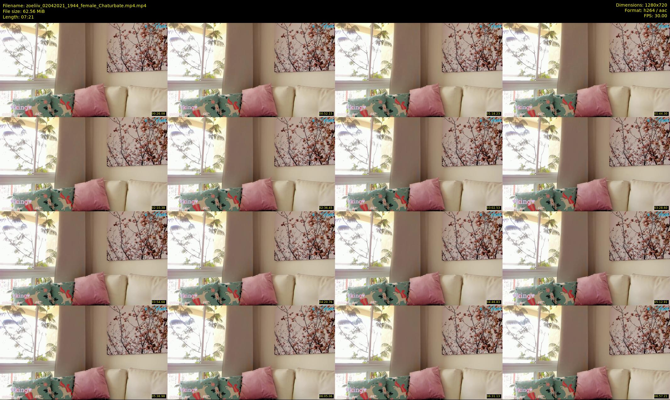 zoeliiv — 8 minute Chaturbate female cam show recording, 720p, Apr 2, 2021