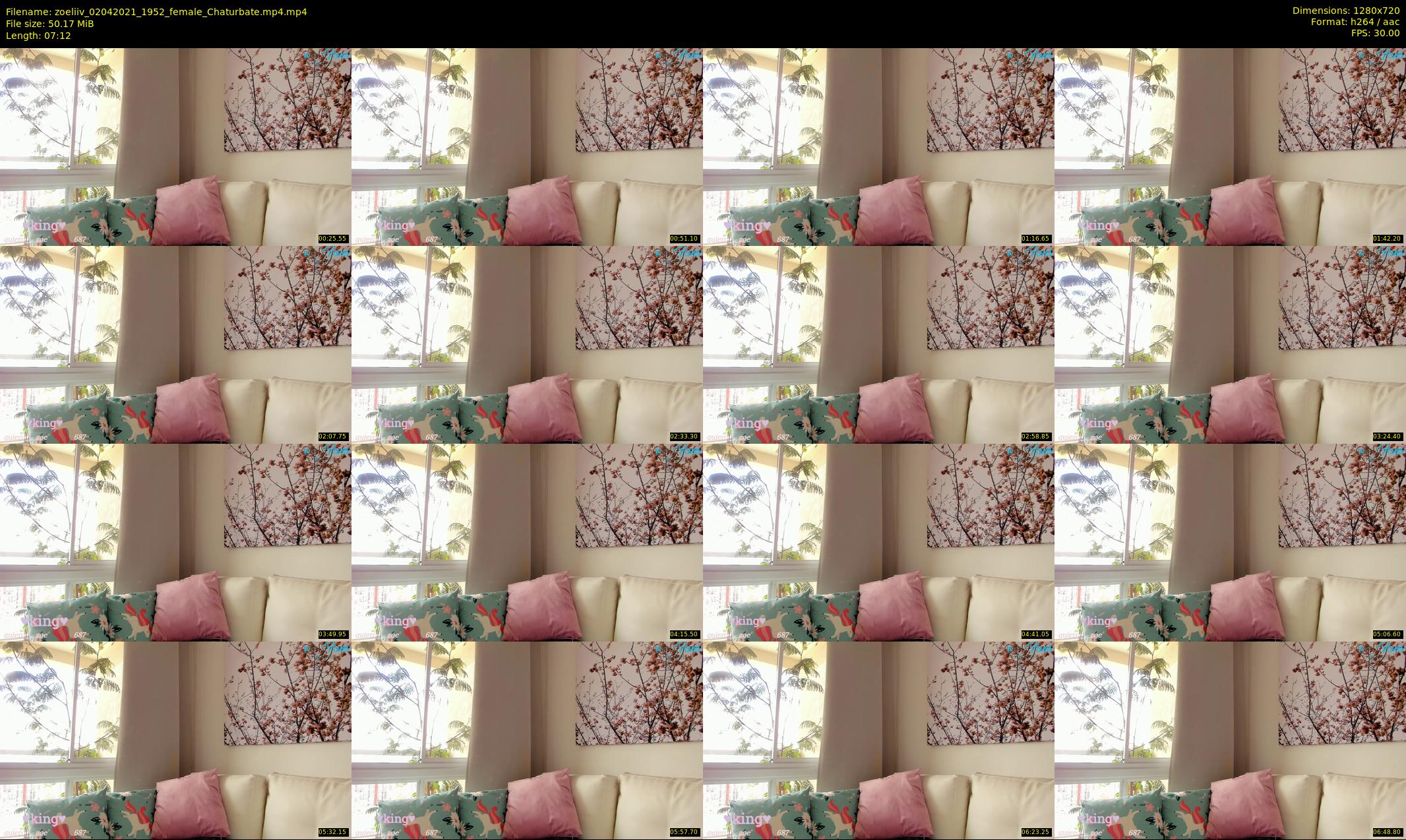 zoeliiv — 8 minute Chaturbate female cam show recording, 720p, Apr 2, 2021