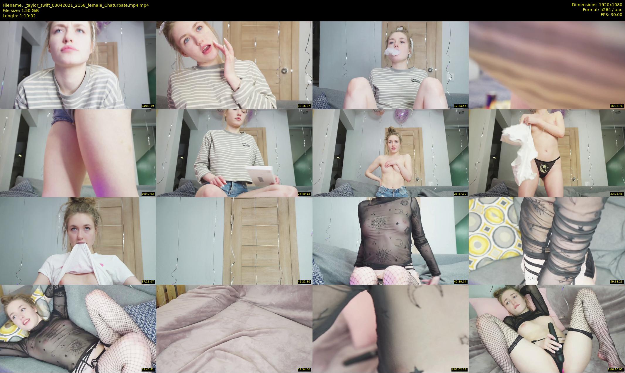 _taylor_swift — 71 minute Chaturbate female cam show recording, 1080p, Apr 3, 2021