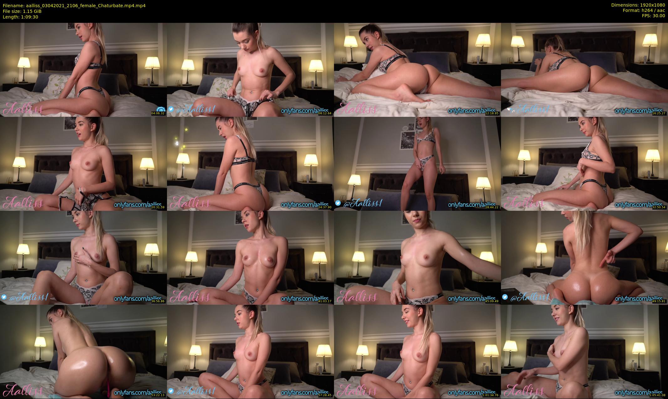 aalliss — 70 minute Chaturbate female cam show recording, 1080p, Apr 3, 2021