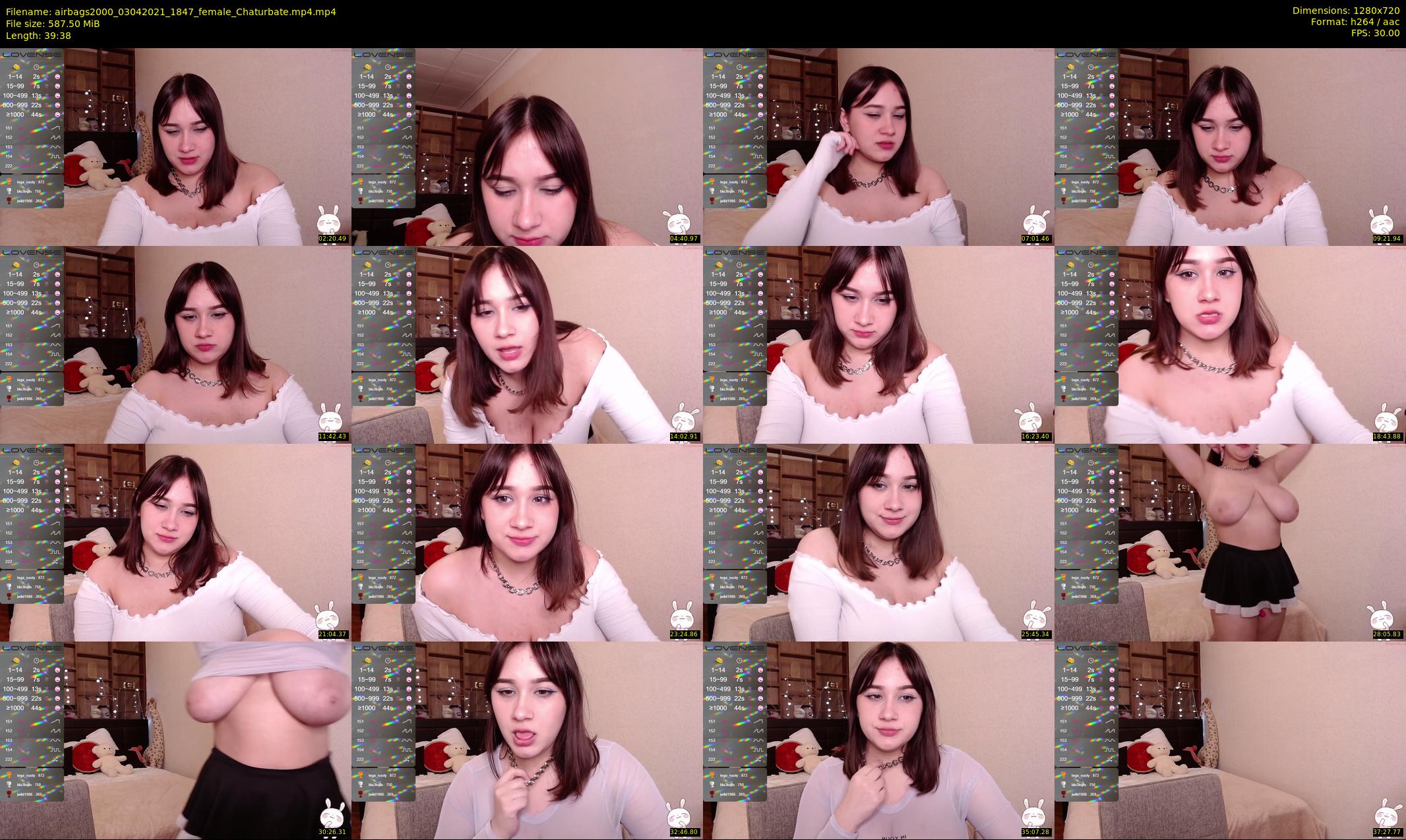 airbags2000 — 40 minute Chaturbate female cam show recording, 720p, Apr 3, 2021