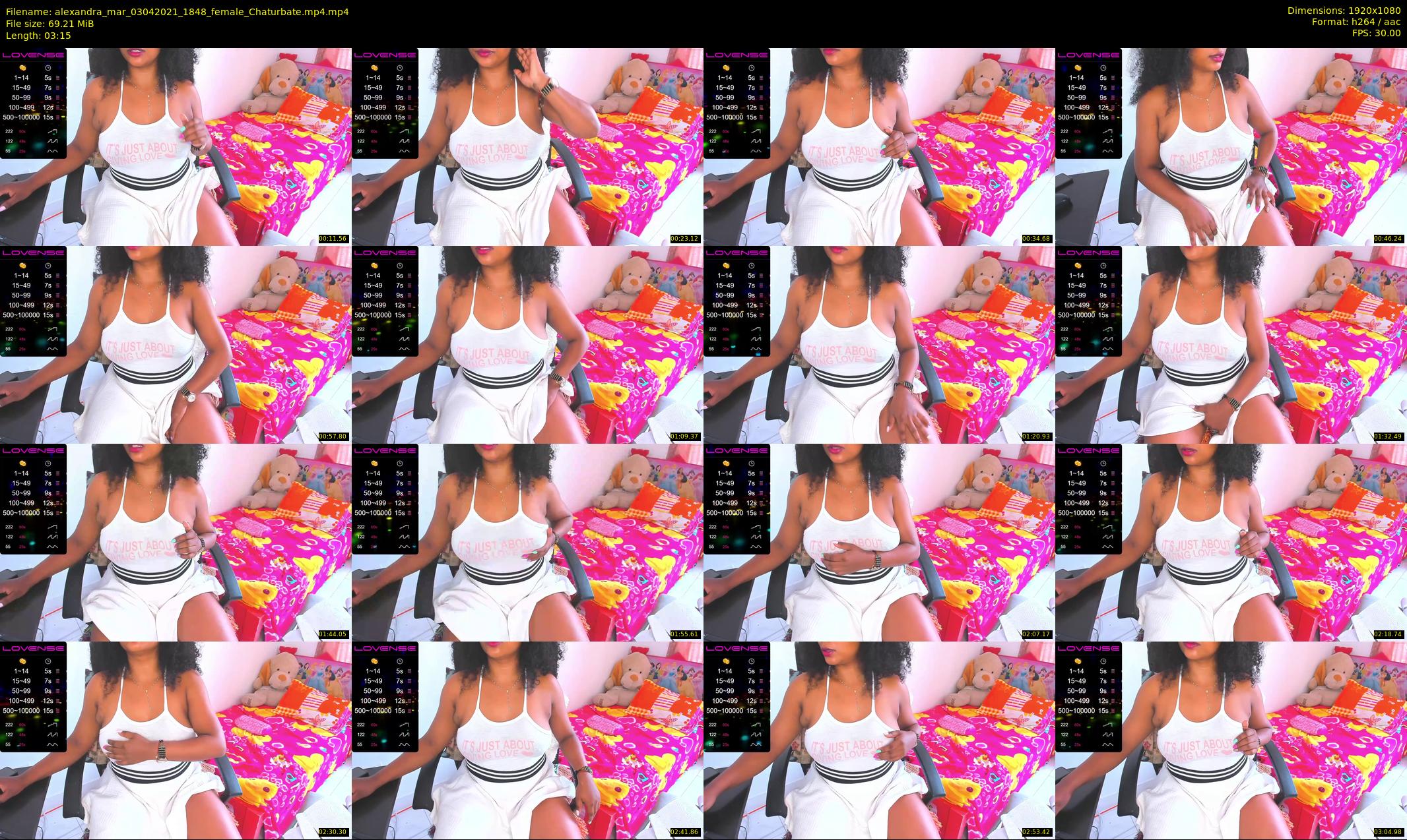 alexandra_mar — 4 minute Chaturbate female cam show recording, 1080p, Apr 3, 2021
