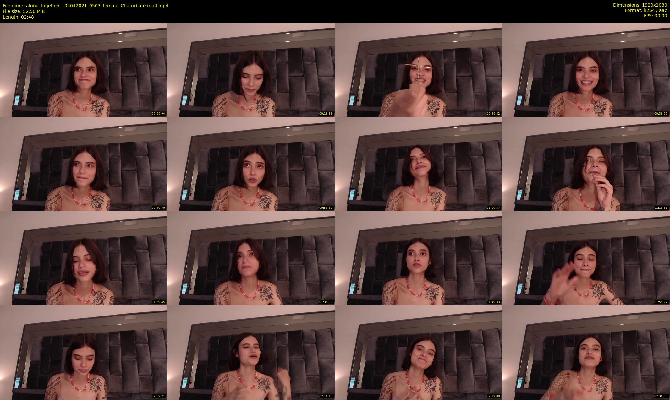 alone_together_ — 3 minute Chaturbate female cam show recording, 1080p, Apr 4, 2021
