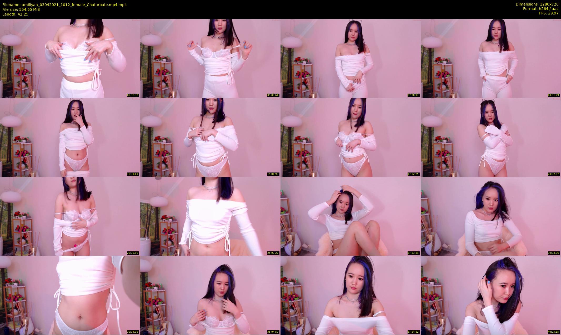 amiliyan — 43 minute Chaturbate female cam show recording, 720p, Apr 3, 2021