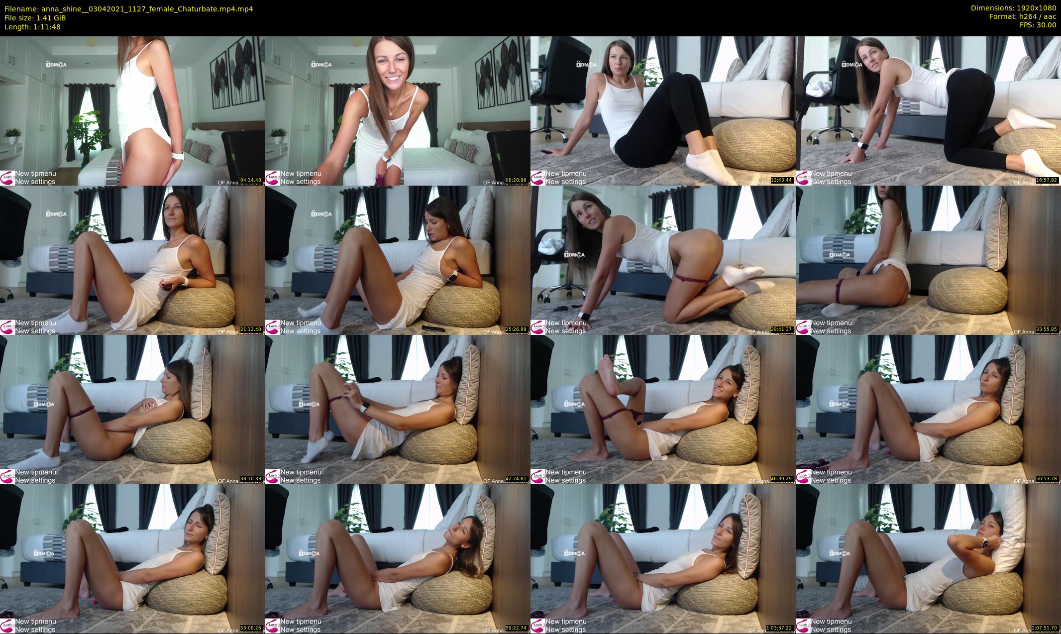 anna_shine_ — 72 minute Chaturbate female cam show recording, 1080p, Apr 3, 2021