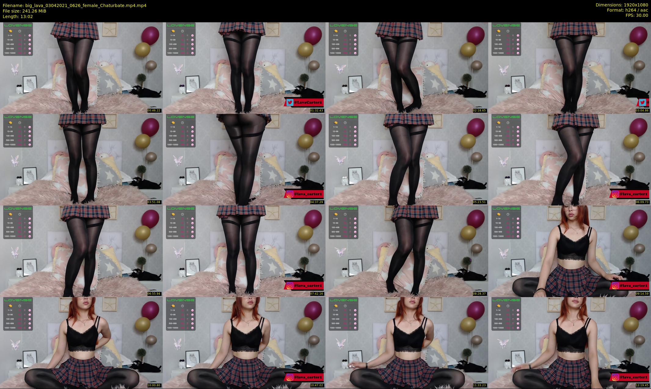 big_lava — 14 minute Chaturbate female cam show recording, 1080p, Apr 3, 2021