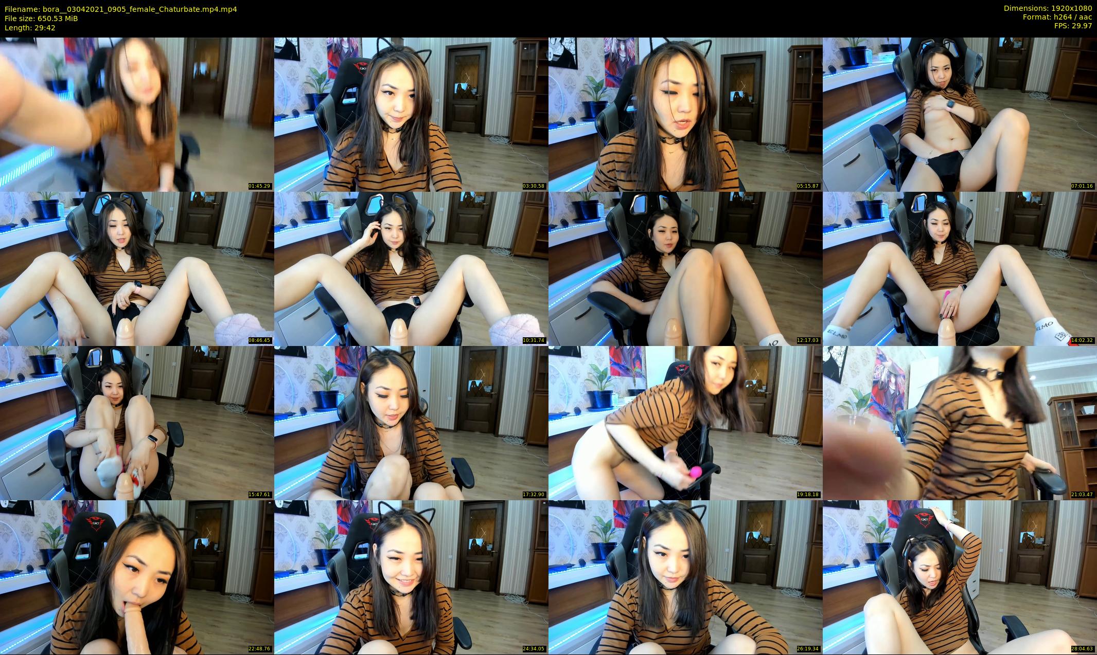 bora_ — 30 minute Chaturbate female cam show recording, 1080p, Apr 3, 2021