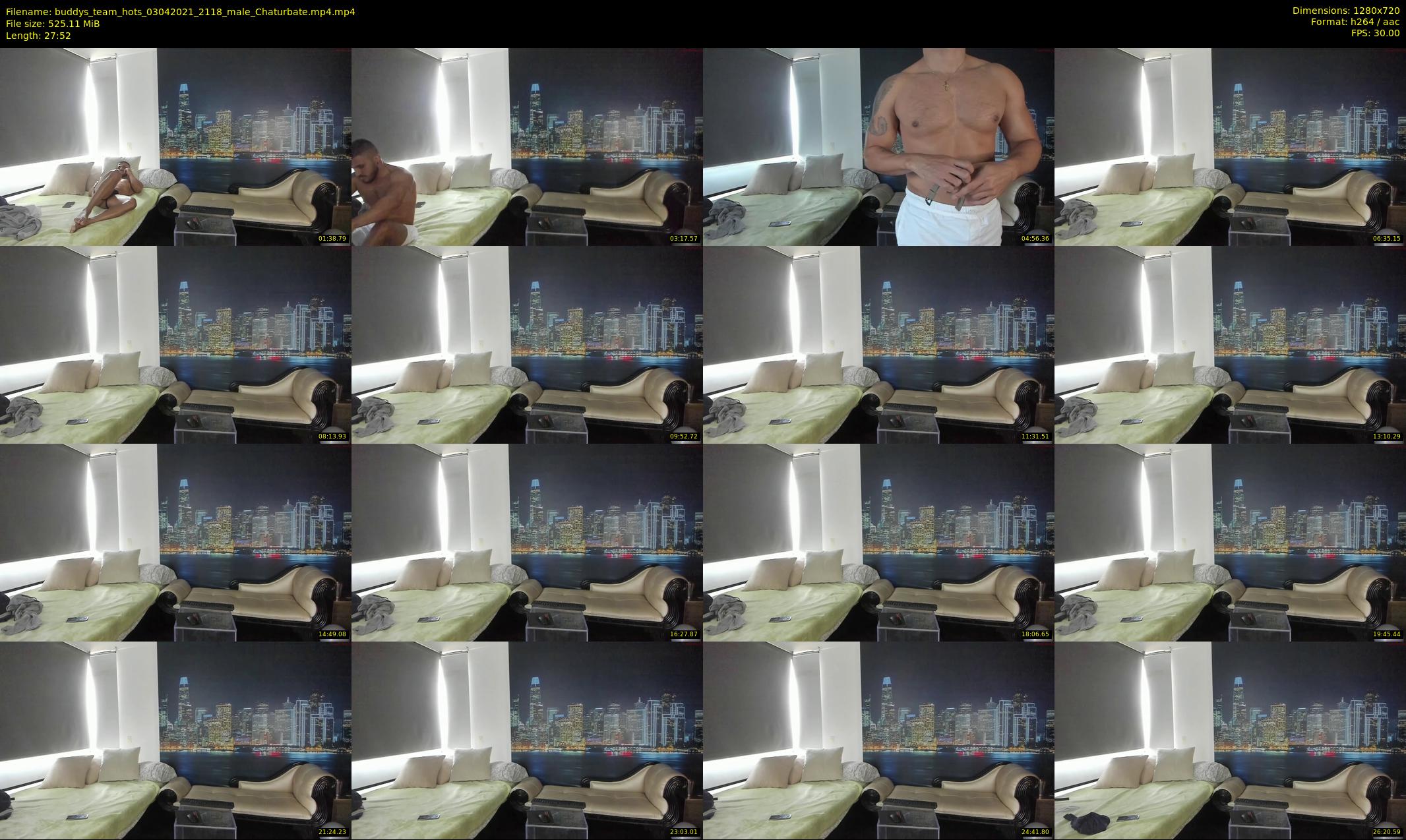 buddys_team_hots — 28 minute Chaturbate couple cam show recording, 720p, Apr 3, 2021