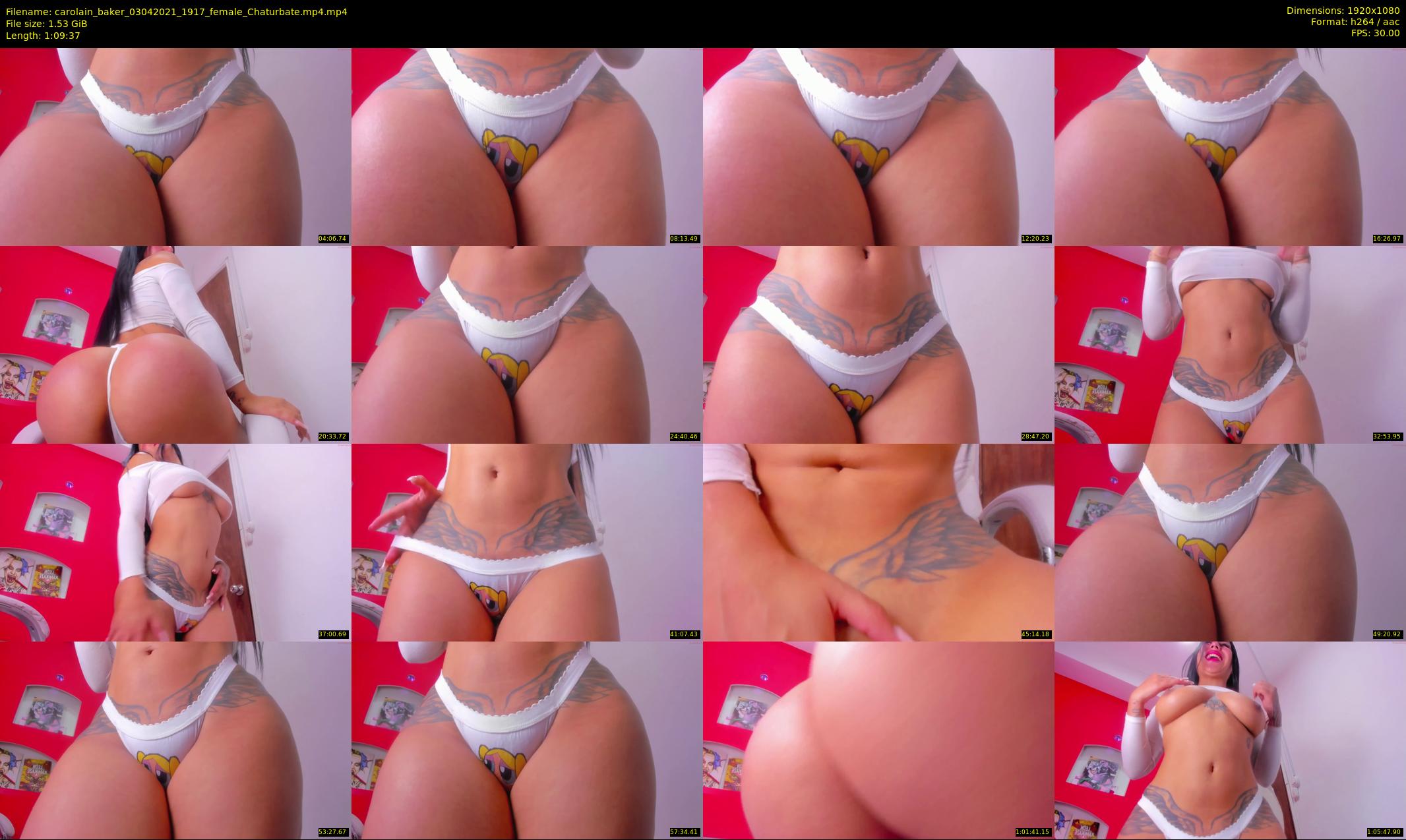 carolain_baker — 70 minute Chaturbate female cam show recording, 1080p, Apr 3, 2021