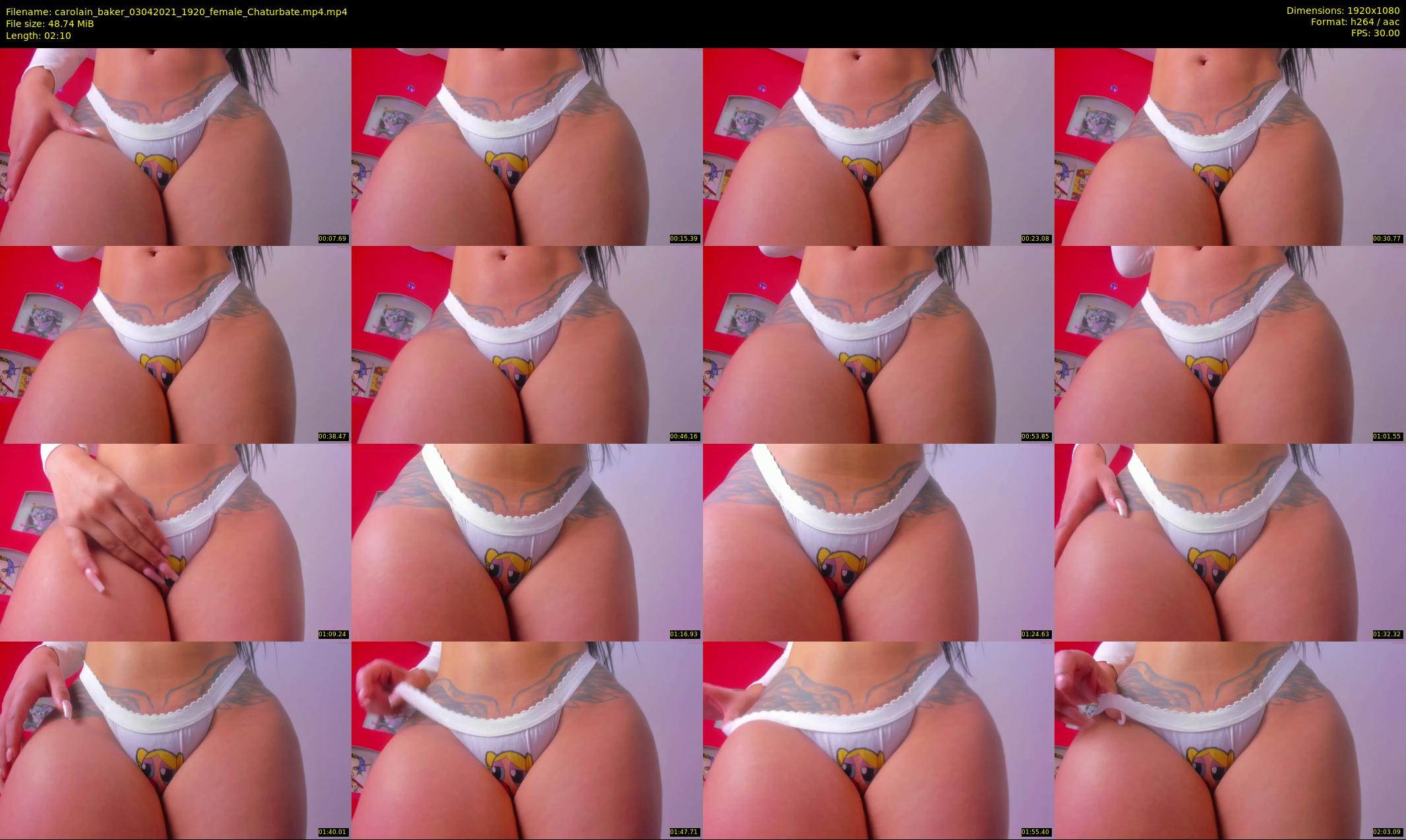 carolain_baker — 3 minute Chaturbate female cam show recording, 1080p, Apr 3, 2021