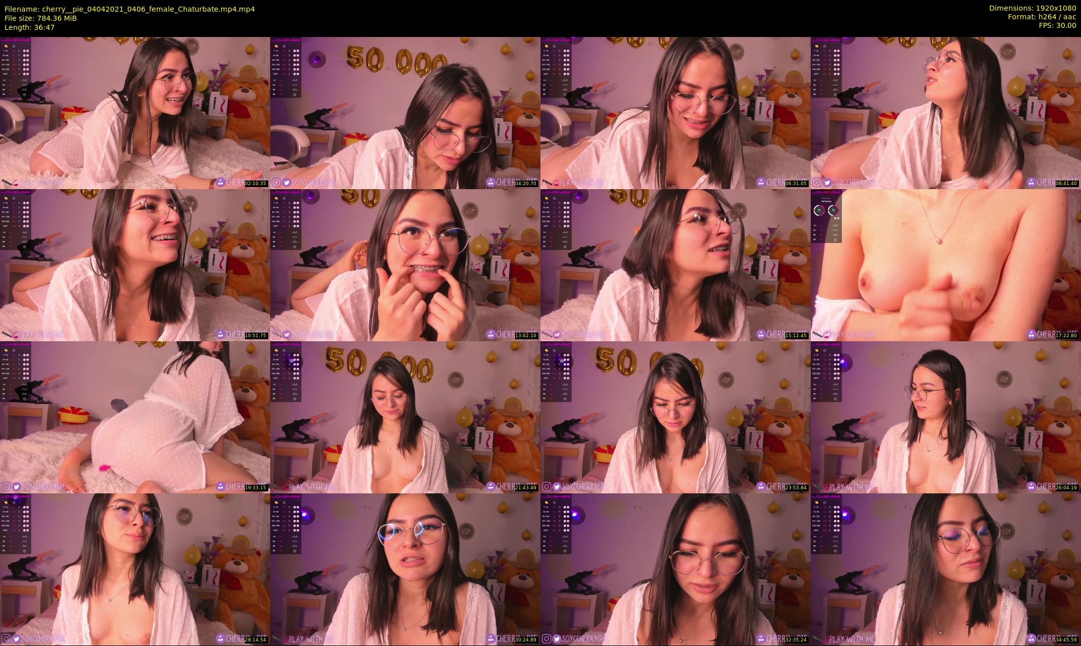 cherry__pie — 37 minute Chaturbate female cam show recording, 1080p, Apr 4, 2021
