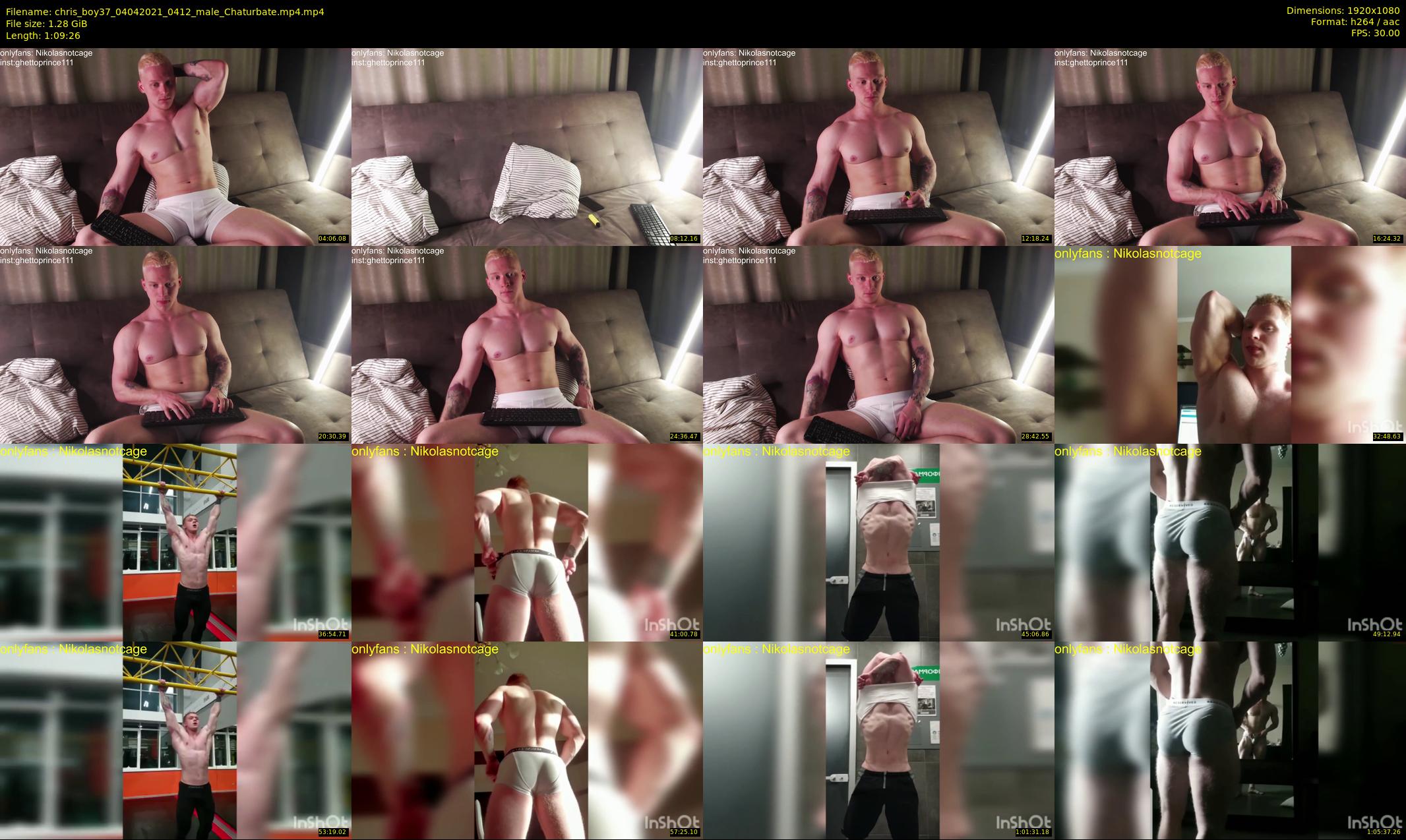 chris_boy37 — 70 minute Chaturbate male cam show recording, 1080p, Apr 4, 2021