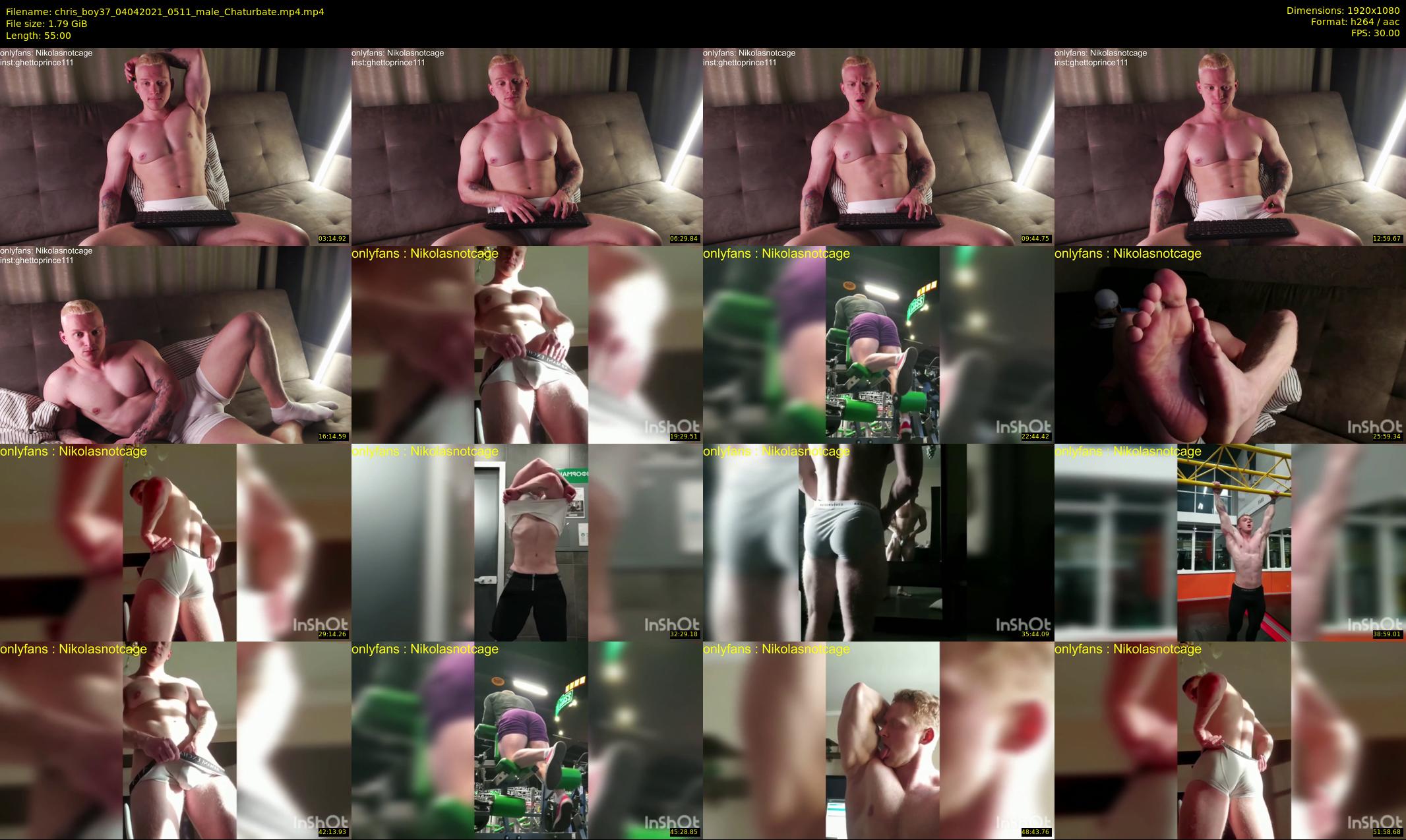 chris_boy37 — 55 minute Chaturbate male cam show recording, 1080p, Apr 4, 2021