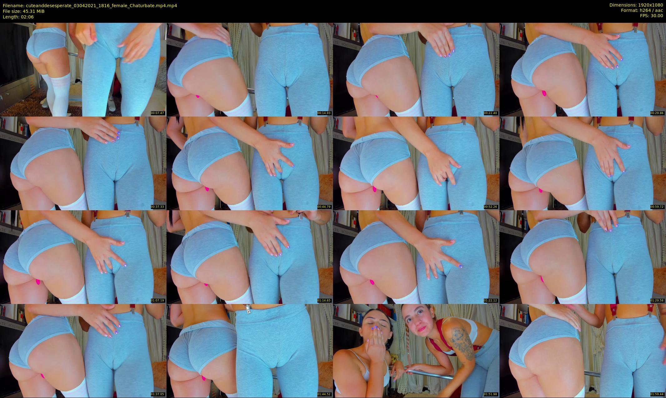 cuteanddesesperate — 3 minute Chaturbate female cam show recording, 1080p, Apr 3, 2021