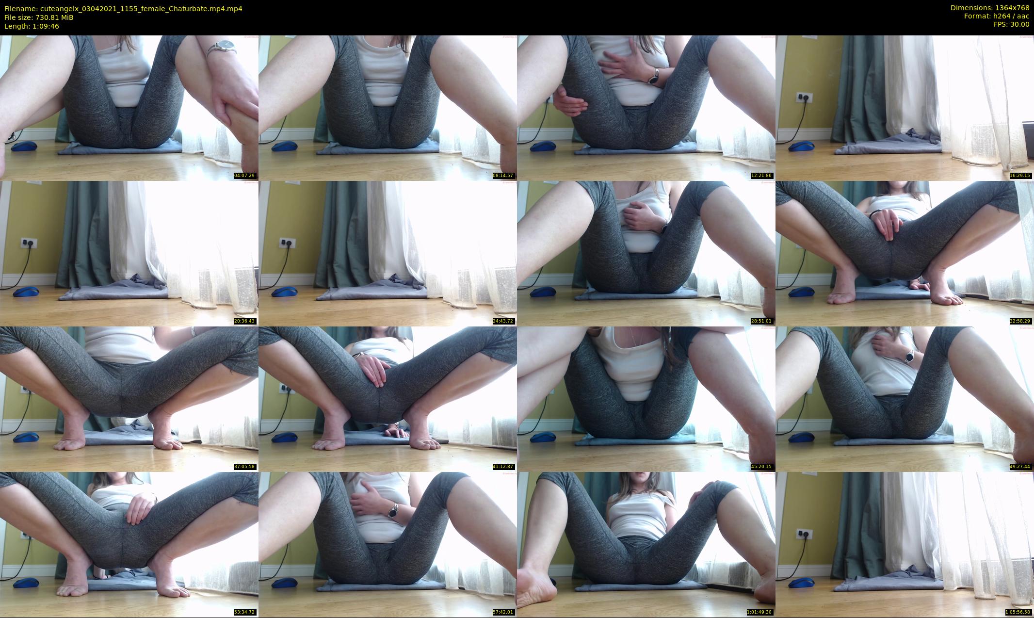 cuteangelx — 70 minute Chaturbate female cam show recording, 720p, Apr 3, 2021