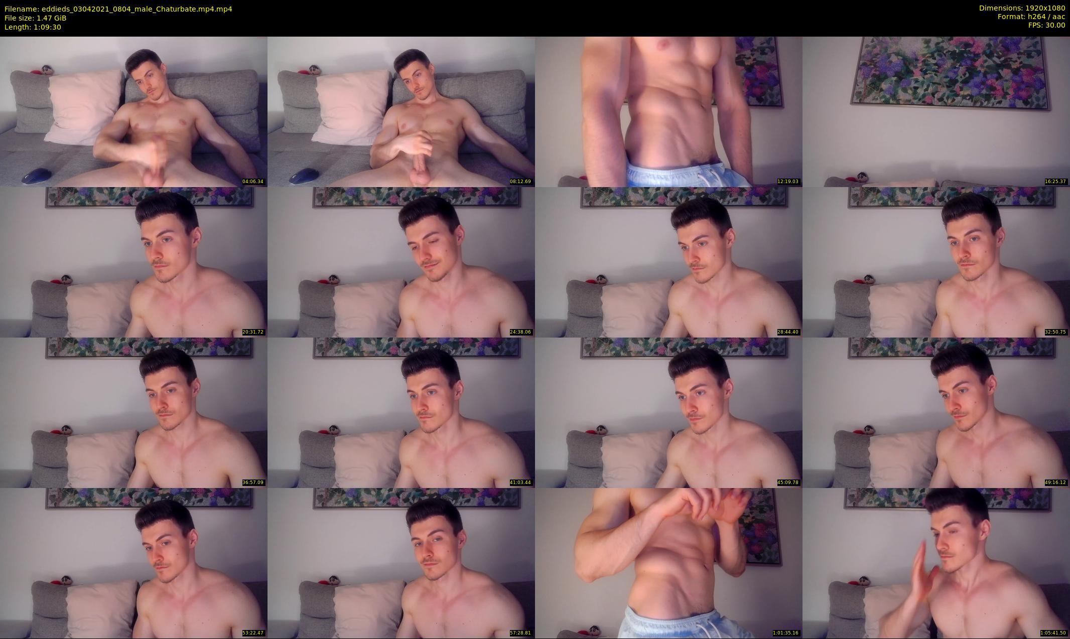 eddieds — 70 minute Chaturbate male cam show recording, 1080p, Apr 3, 2021