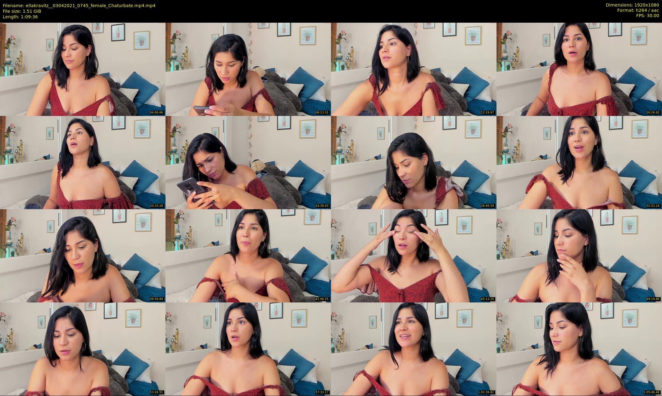 ellakravitz_ — 70 minute Chaturbate female cam show recording, 1080p, Apr 3, 2021