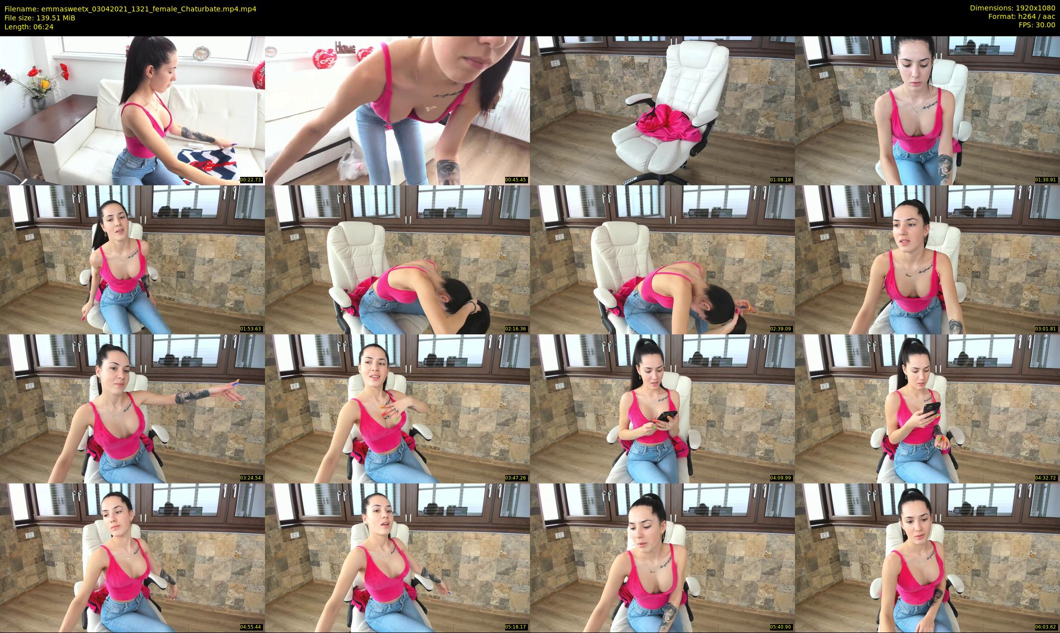 emmasweetx — 7 minute Chaturbate couple cam show recording, 1080p, Apr 3, 2021