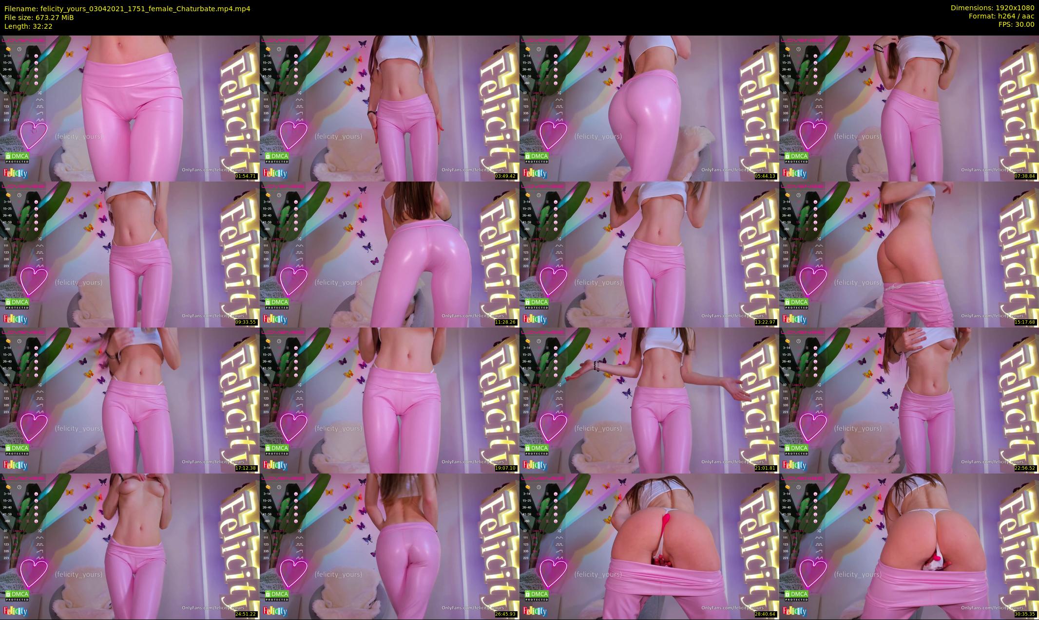 felicity_yours — 33 minute Chaturbate female cam show recording, 1080p, Apr 3, 2021