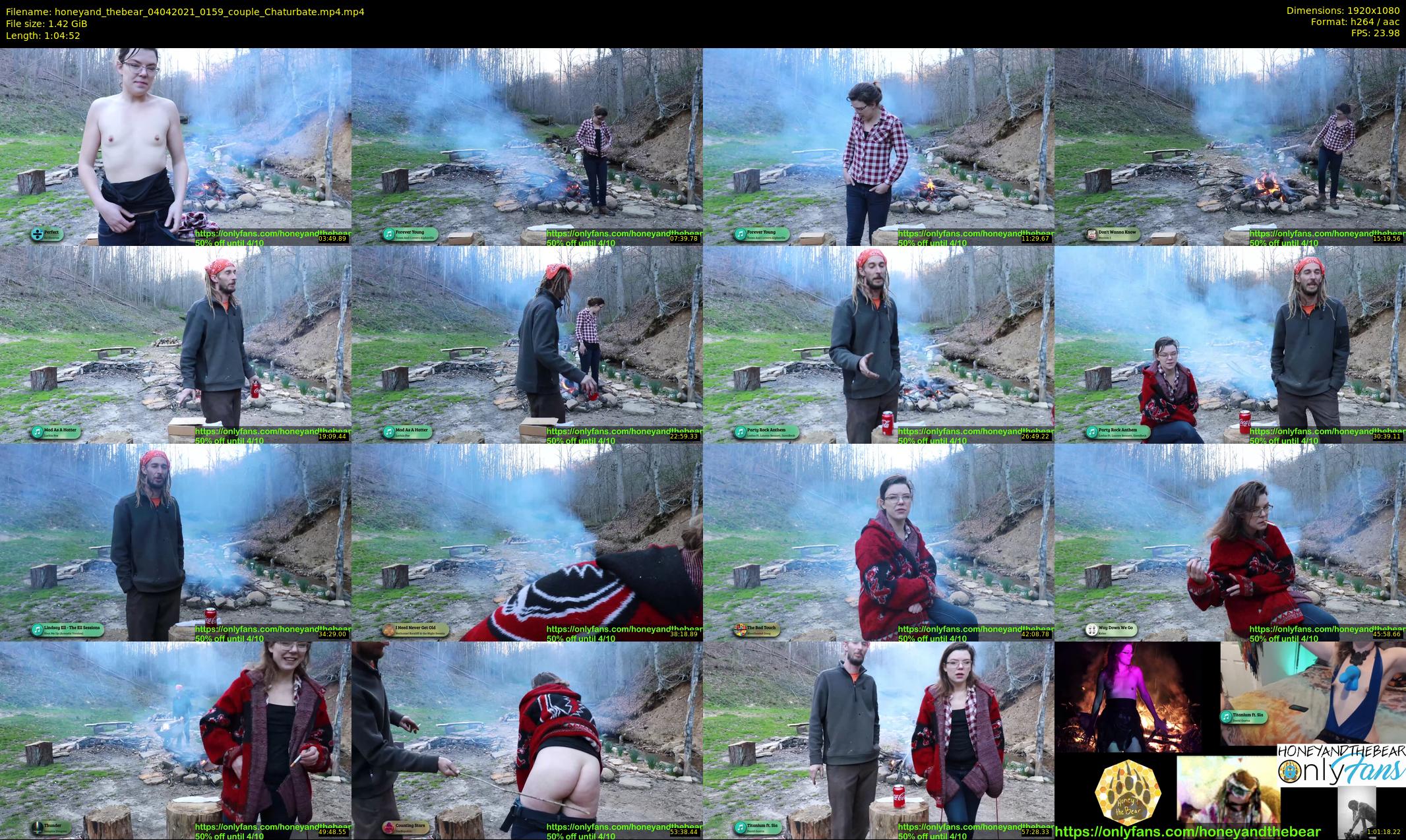 honeyand_thebear — 65 minute Chaturbate couple cam show recording, 1080p, Apr 4, 2021