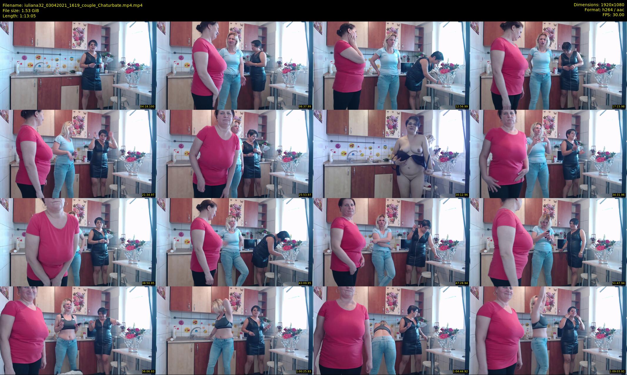 iuliana32 — 74 minute Chaturbate couple cam show recording, 1080p, Apr 3, 2021