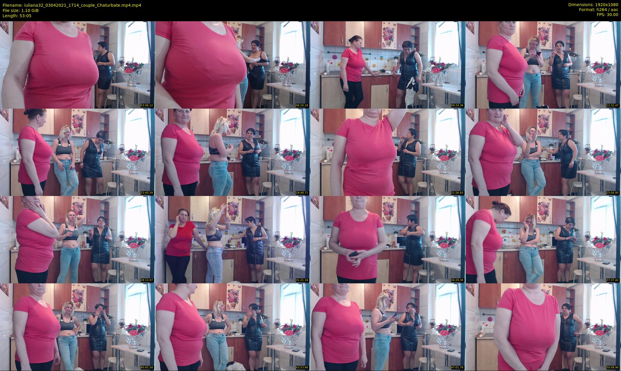 iuliana32 — 54 minute Chaturbate couple cam show recording, 1080p, Apr 3, 2021