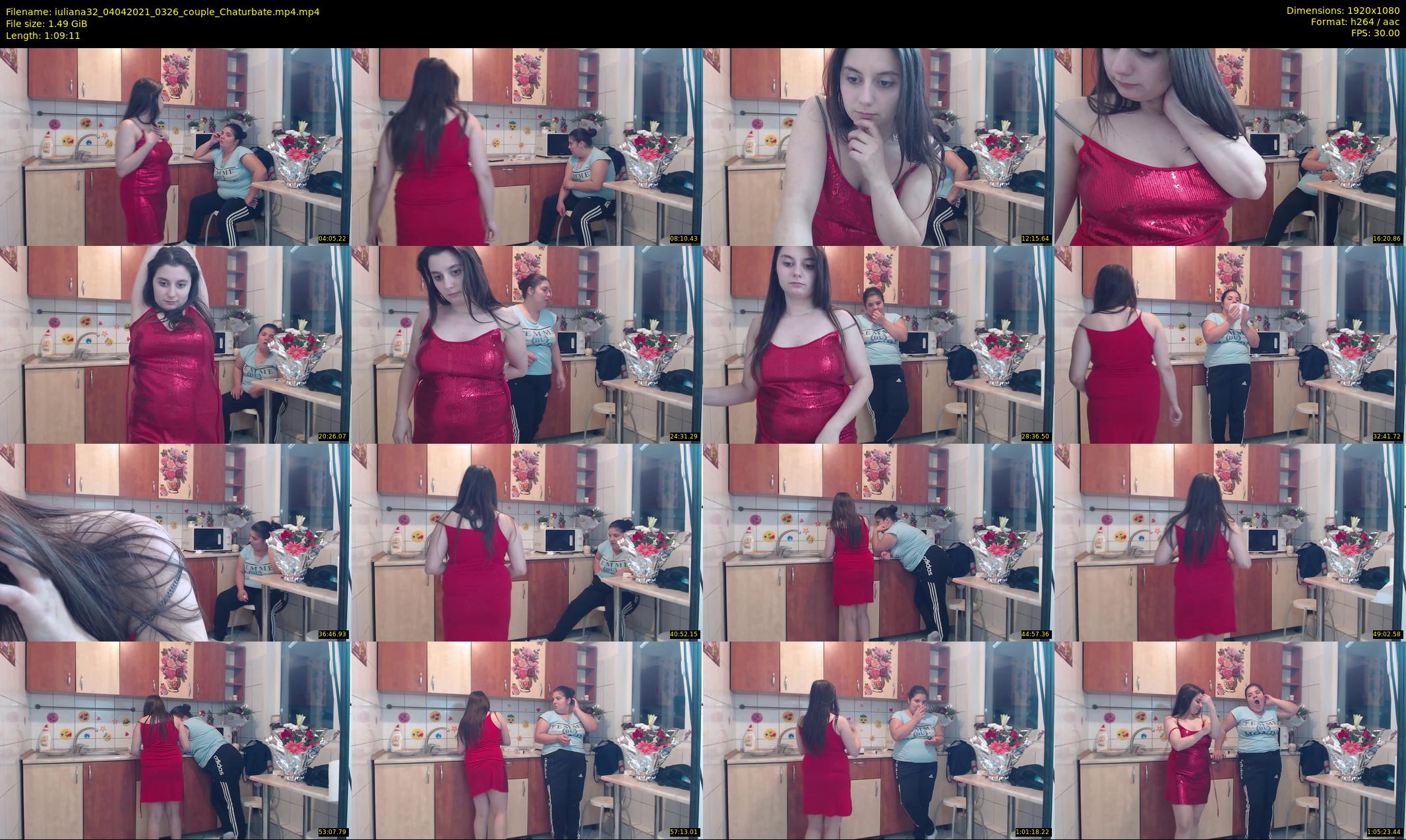 iuliana32 — 70 minute Chaturbate couple cam show recording, 1080p, Apr 4, 2021