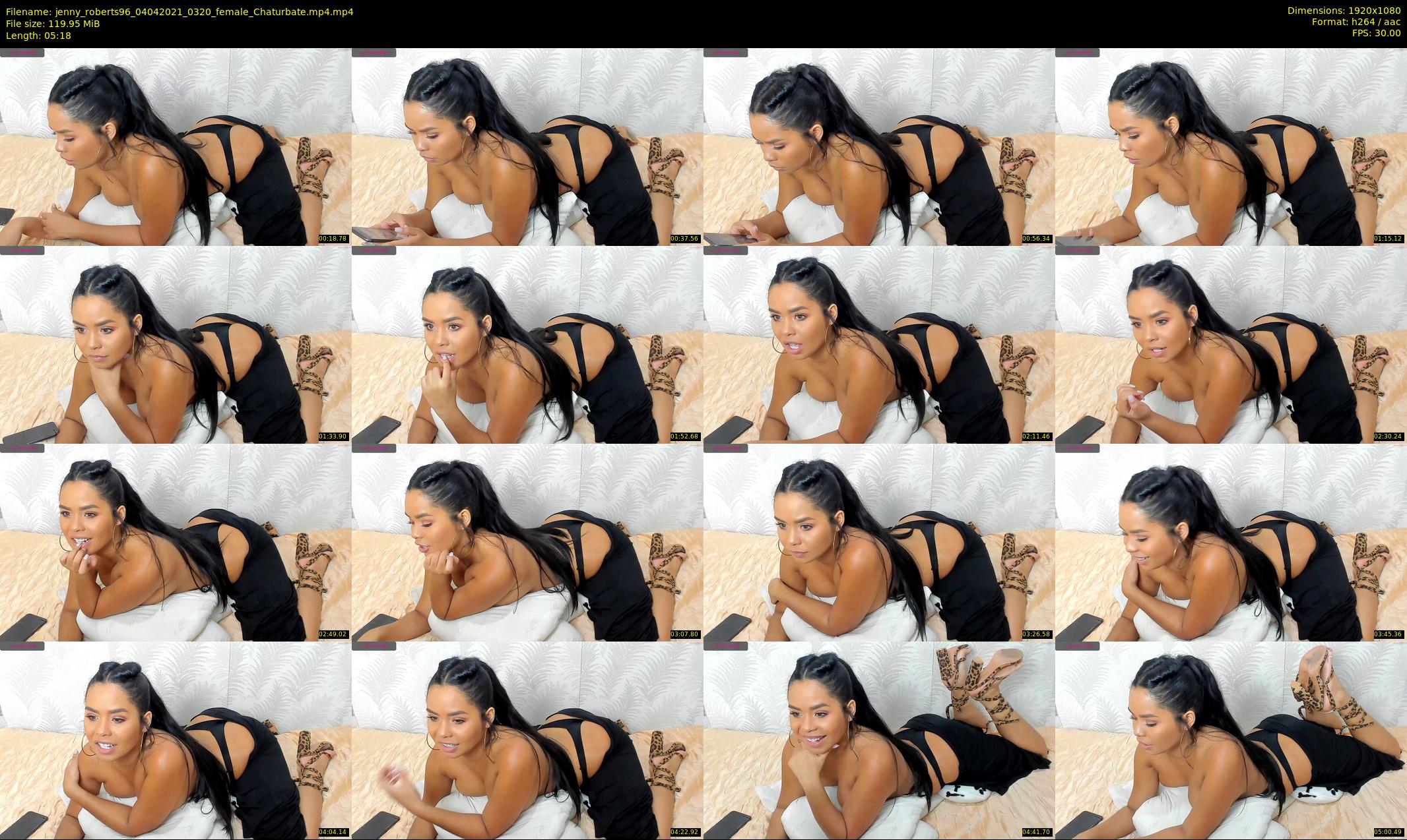 jenny_roberts96 — 6 minute Chaturbate female cam show recording, 1080p, Apr 4, 2021