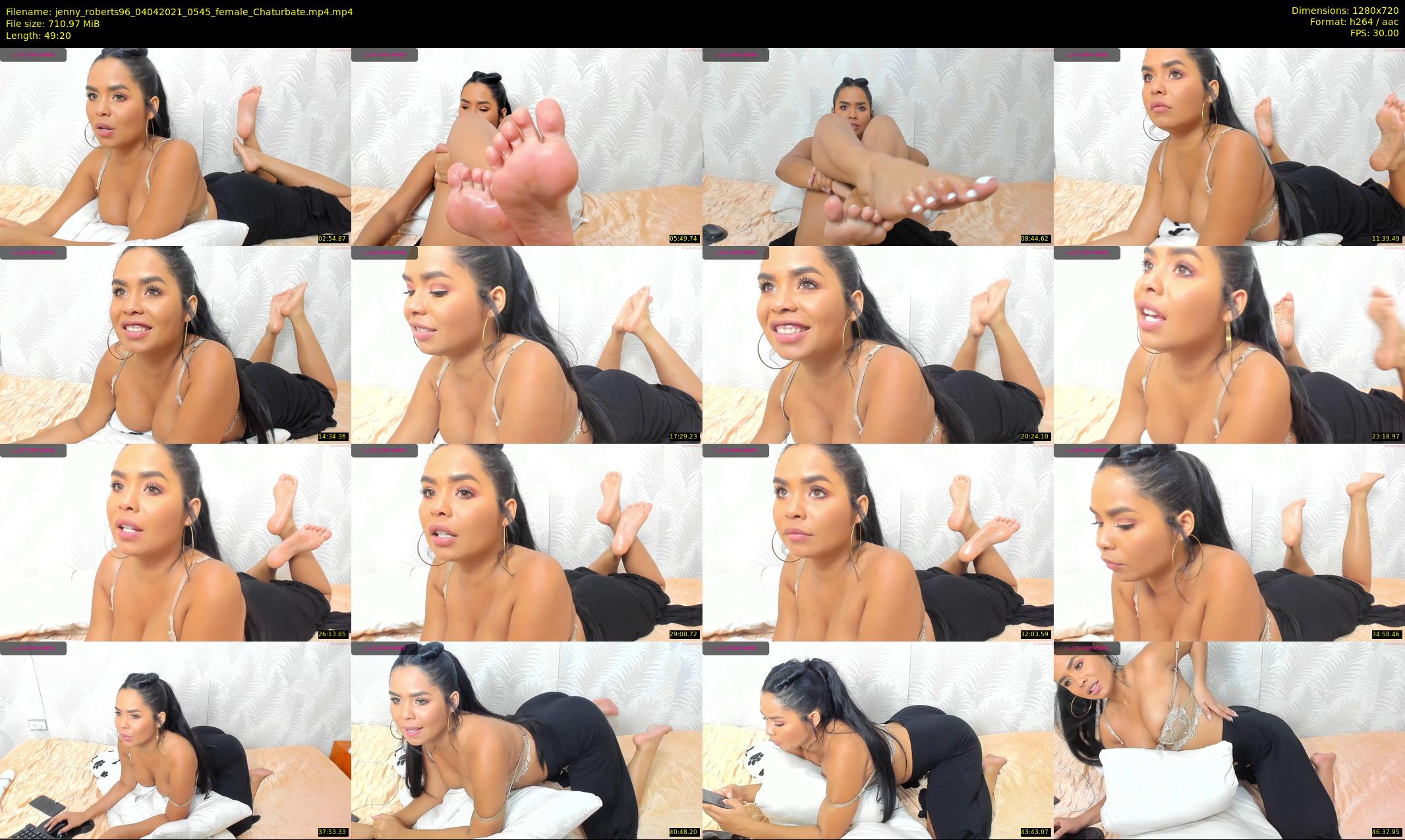 jenny_roberts96 — 50 minute Chaturbate female cam show recording, 720p, Apr 4, 2021