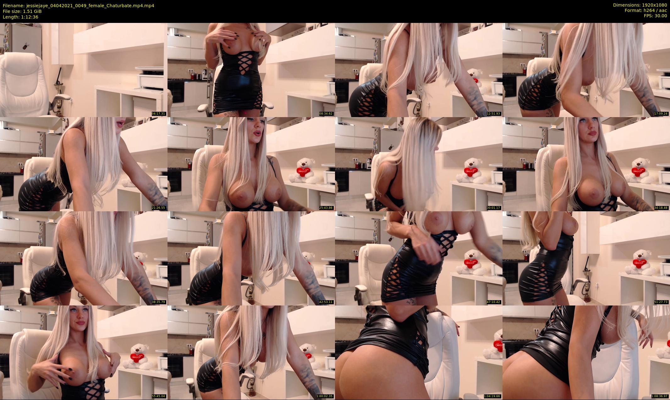 jessiejaye — 73 minute Chaturbate female cam show recording, 1080p, Apr 4, 2021