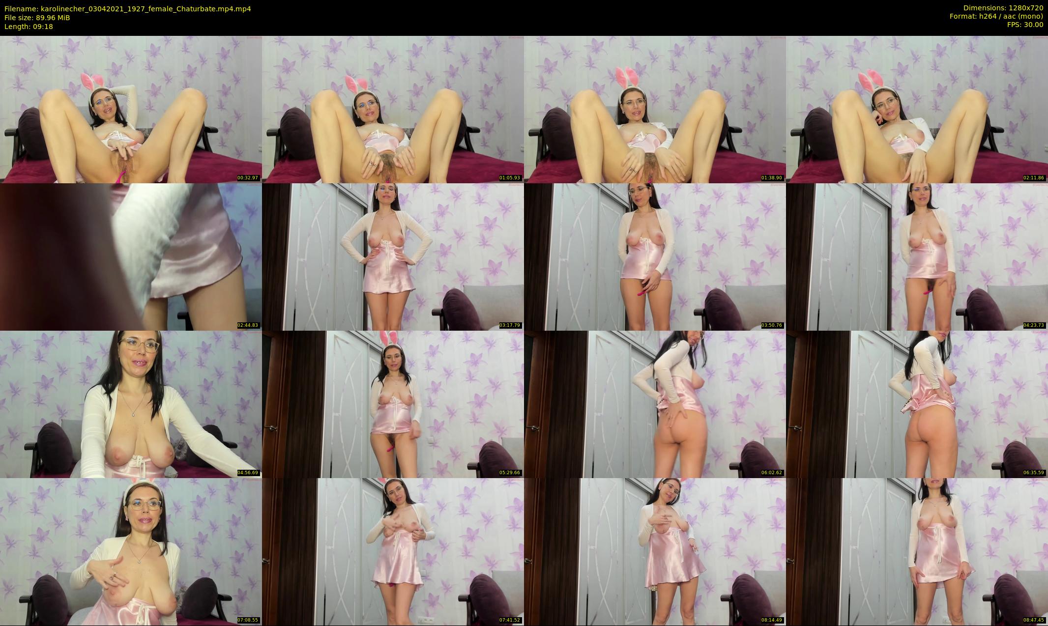 karolinecher — 10 minute Chaturbate female cam show recording, 720p, Apr 3, 2021