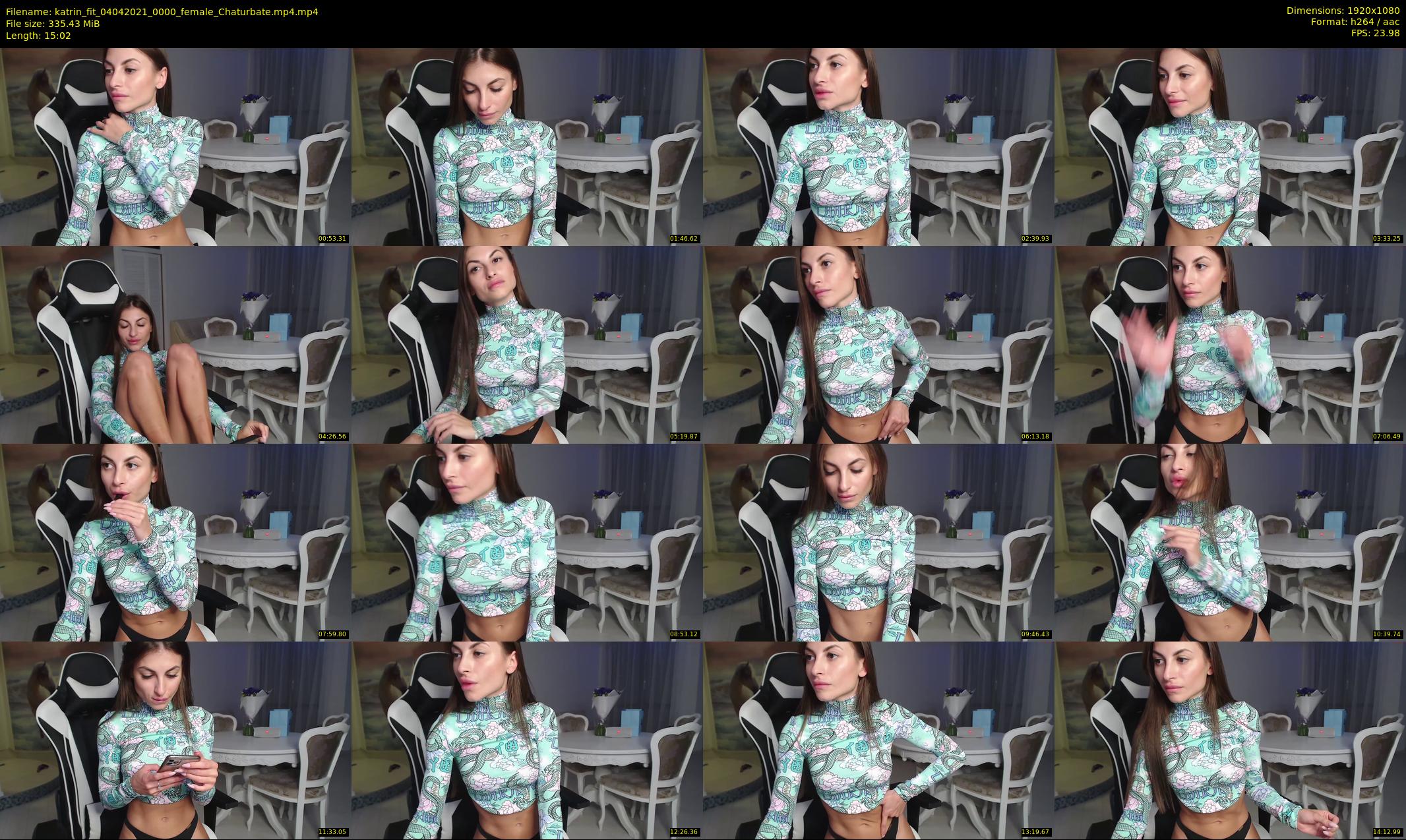 katrin_fit — 16 minute Chaturbate female cam show recording, 1080p, Apr 4, 2021