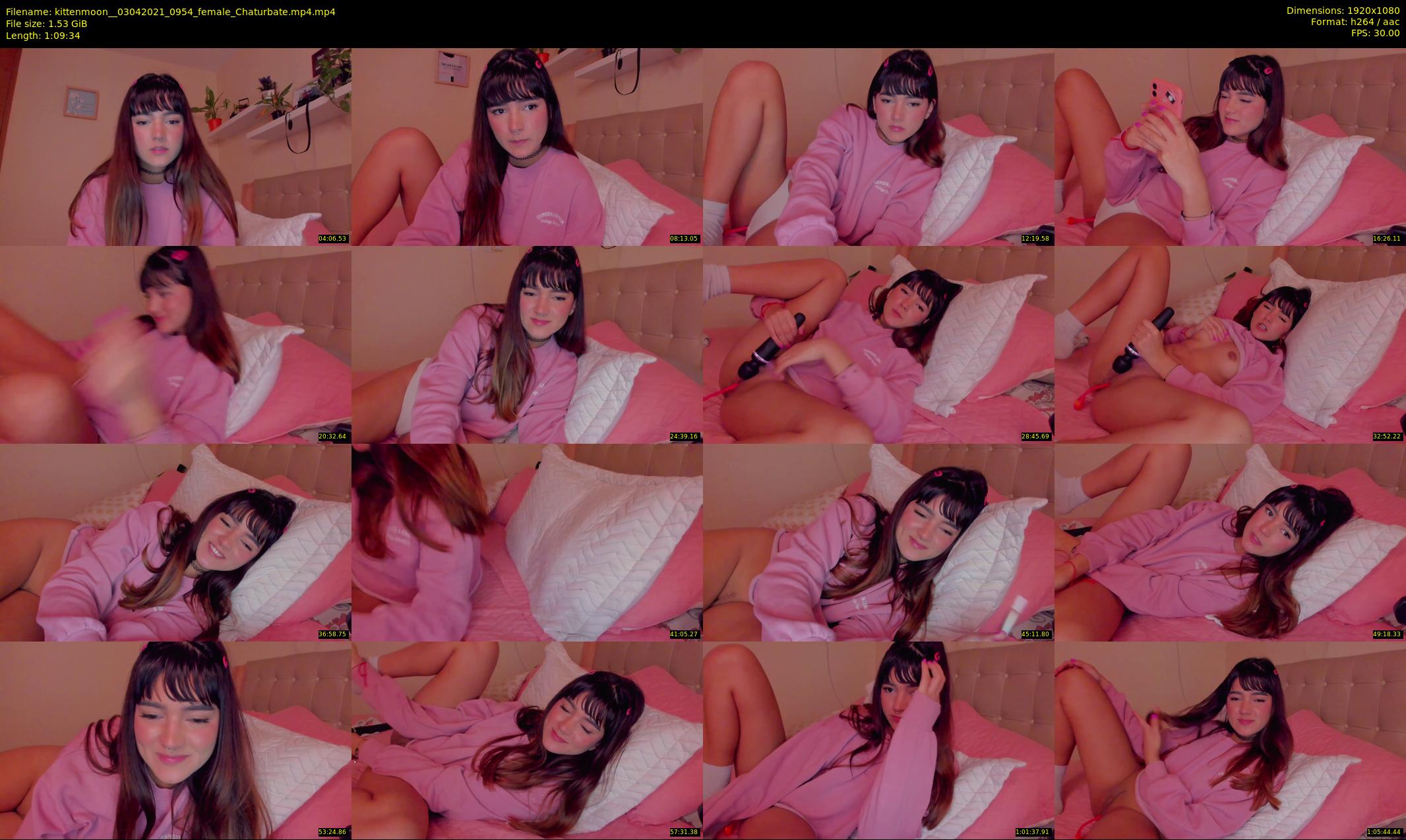 kittenmoon_ — 70 minute Chaturbate female cam show recording, 1080p, Apr 3, 2021