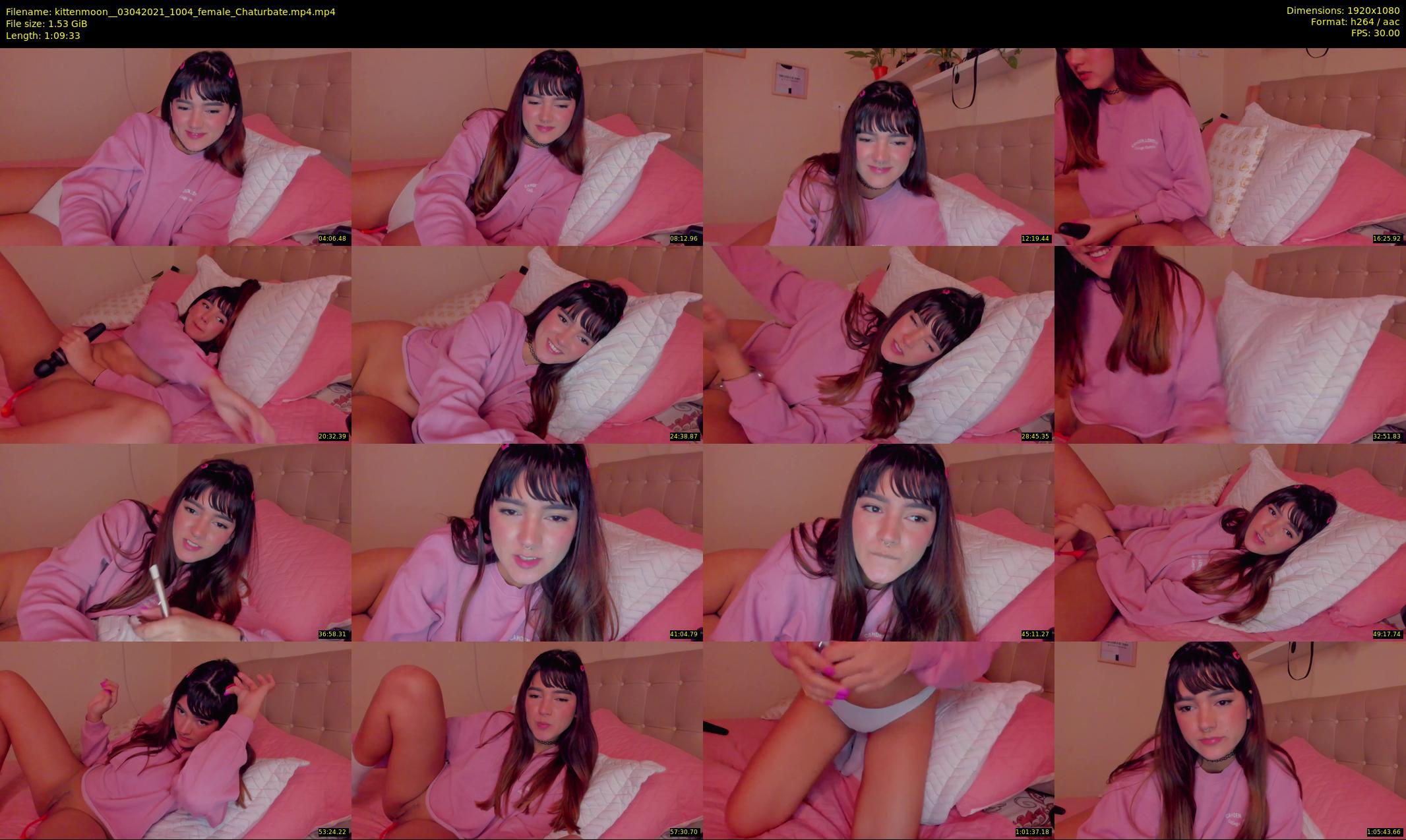 kittenmoon_ — 70 minute Chaturbate female cam show recording, 1080p, Apr 3, 2021