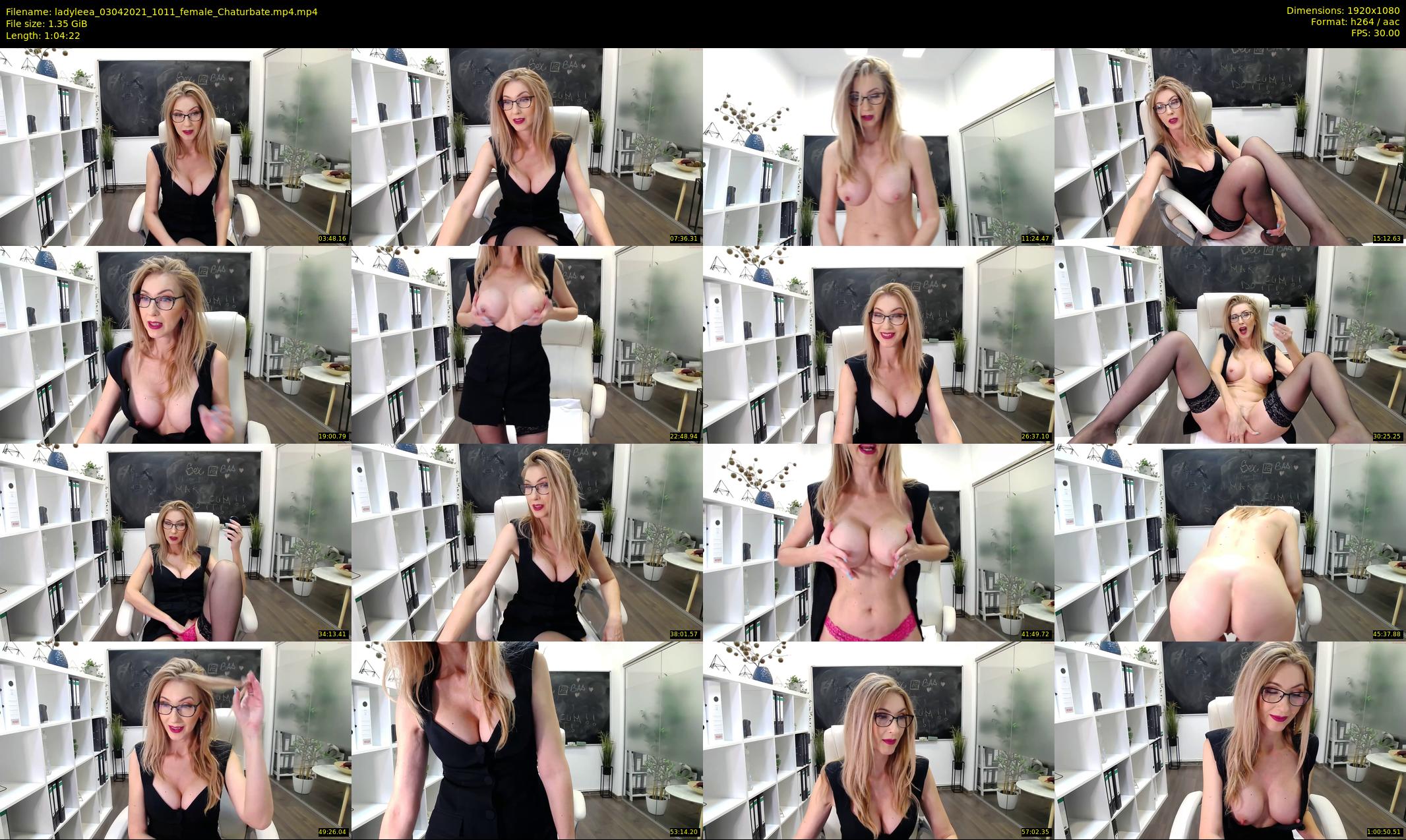 ladyleea — 65 minute Chaturbate female cam show recording, 1080p, Apr 3, 2021