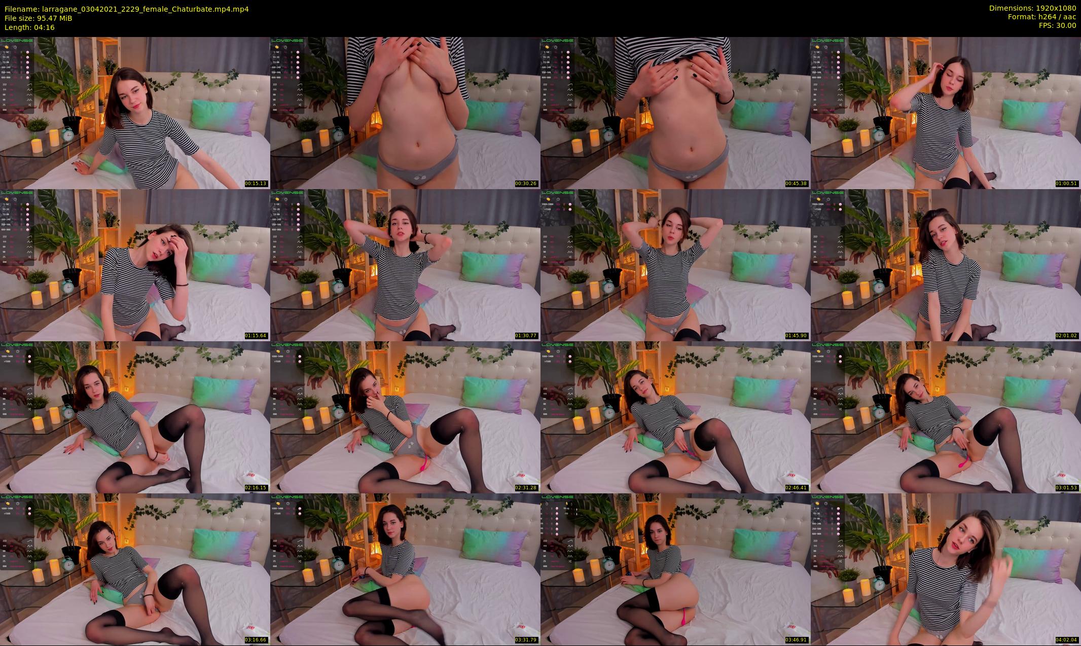 larragane — 5 minute Chaturbate couple cam show recording, 1080p, Apr 3, 2021
