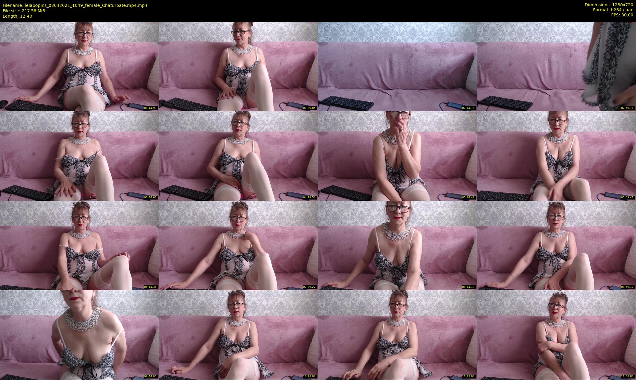 lelapopins — 13 minute Chaturbate female cam show recording, 720p, Apr 3, 2021