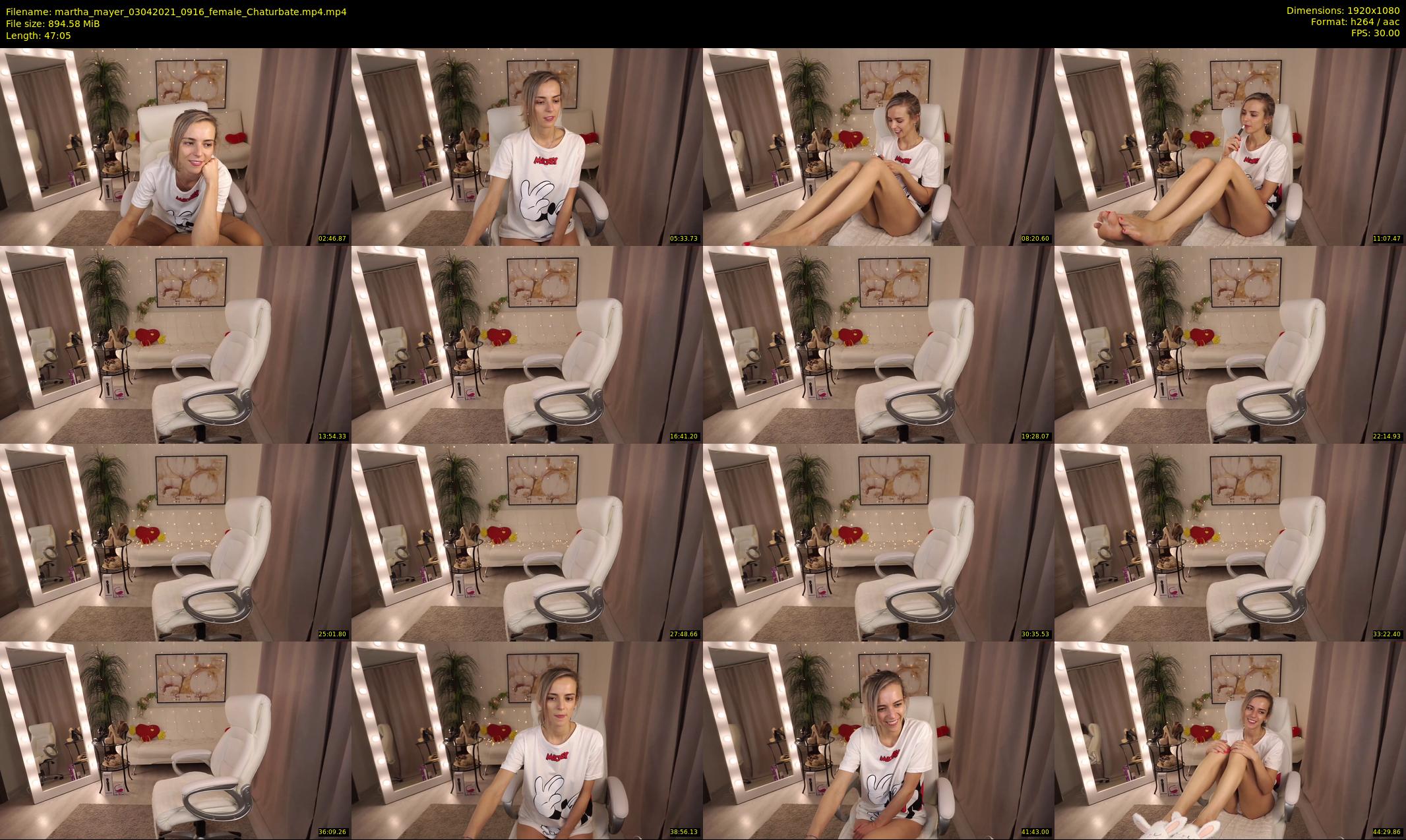 martha_mayer — 48 minute Chaturbate female cam show recording, 1080p, Apr 3, 2021