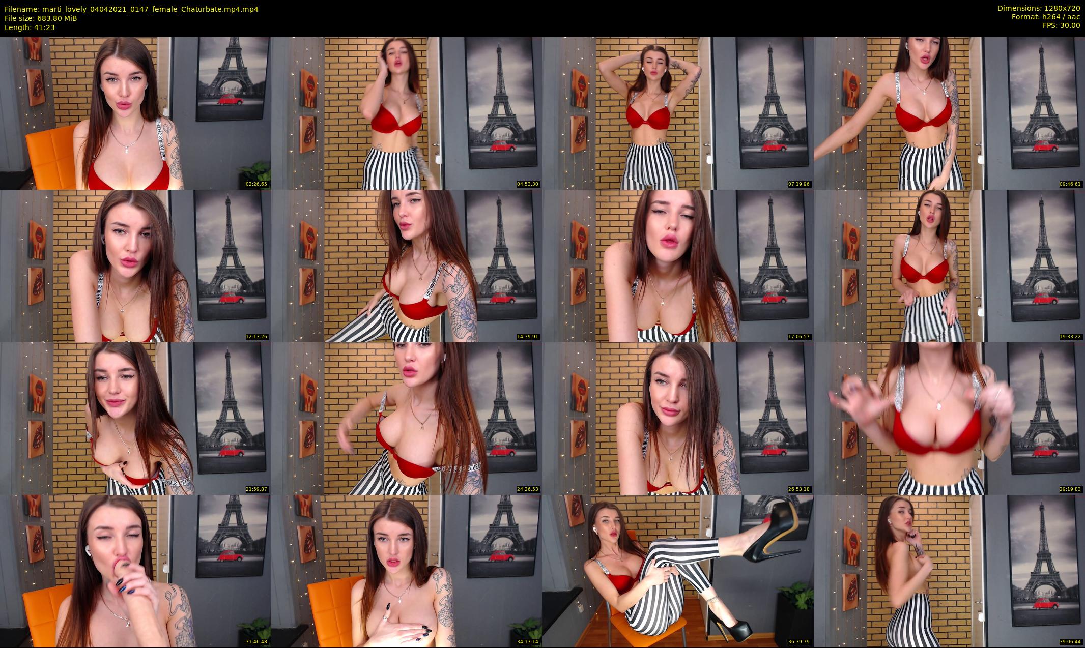 marti_lovely — 42 minute Chaturbate female cam show recording, 720p, Apr 4, 2021