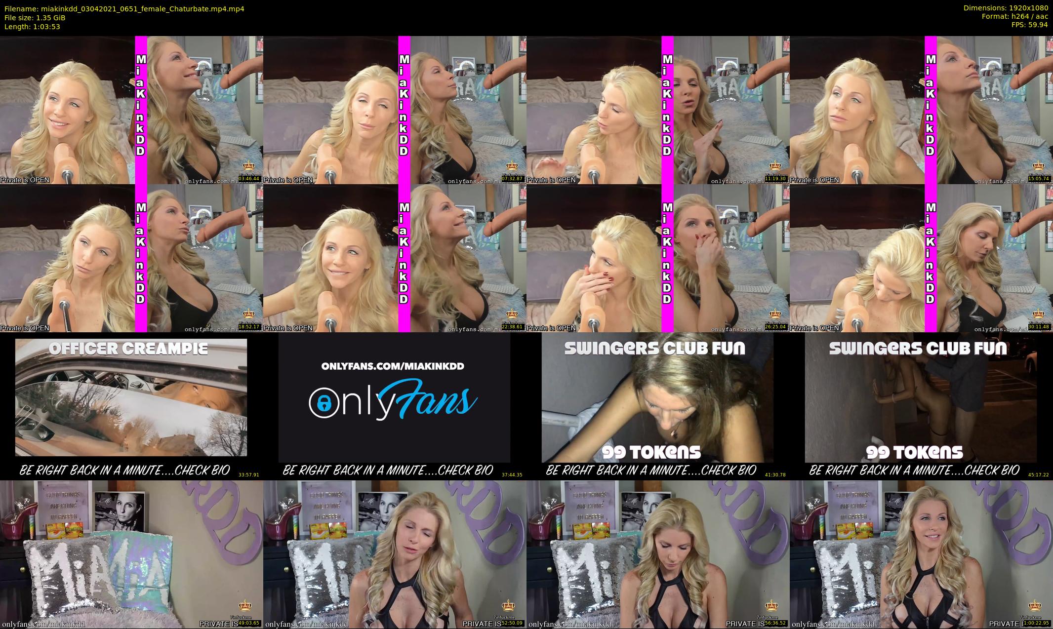 miakinkdd — 64 minute Chaturbate female cam show recording, 1080p, Apr 3, 2021