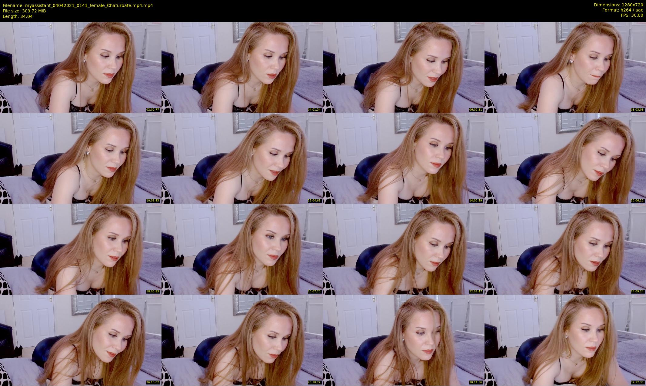 myassistant — 35 minute Chaturbate female cam show recording, 720p, Apr 4, 2021
