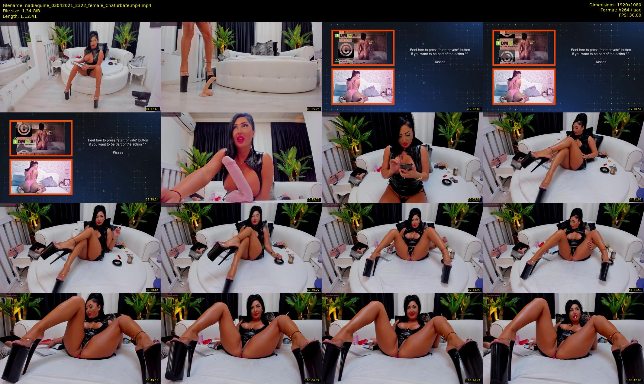 nadiaquine — 73 minute Chaturbate female cam show recording, 1080p, Apr 3, 2021
