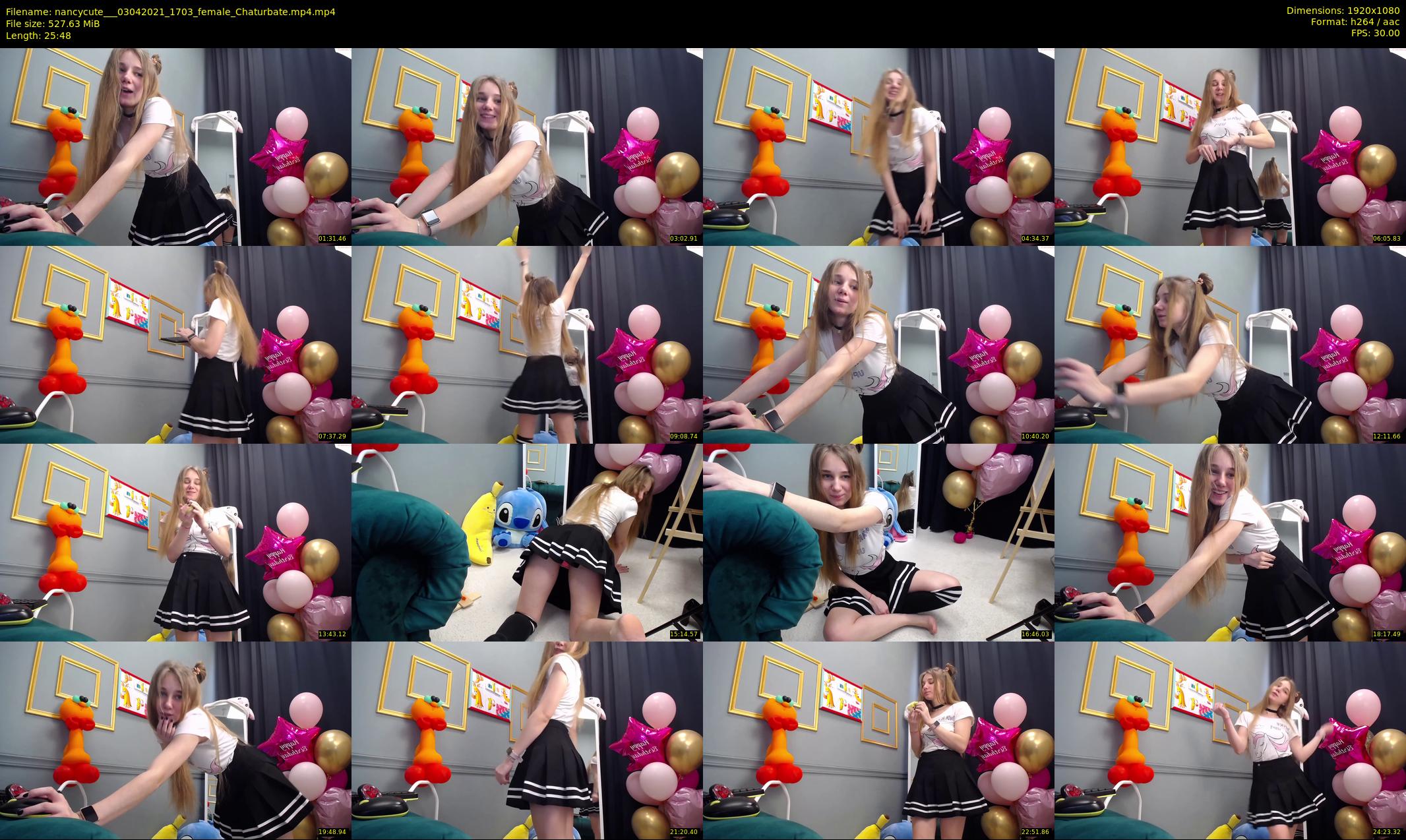 nancycute__ — 26 minute Chaturbate female cam show recording, 1080p, Apr 3, 2021