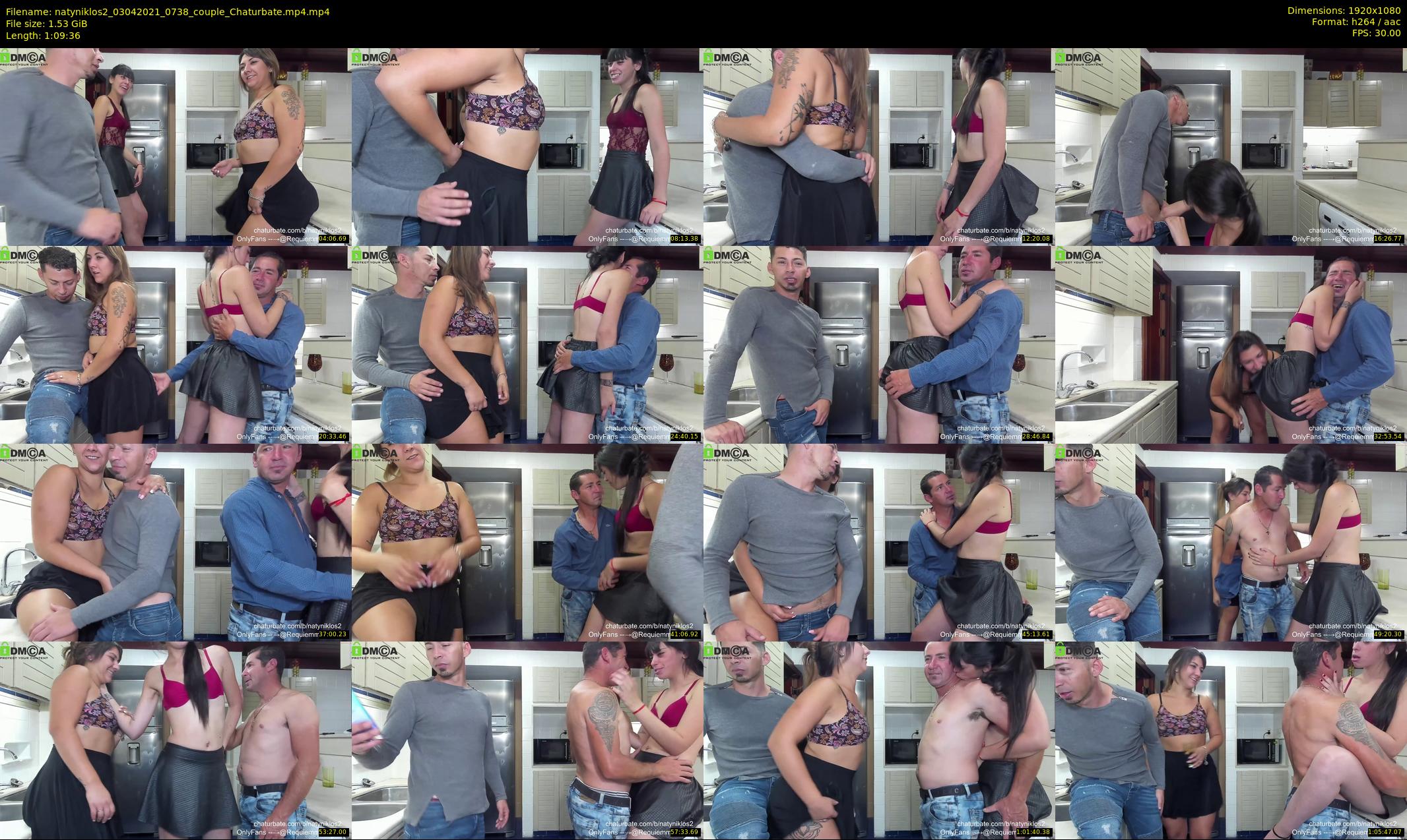 natyniklos2 — 70 minute Chaturbate couple cam show recording, 1080p, Apr 3, 2021